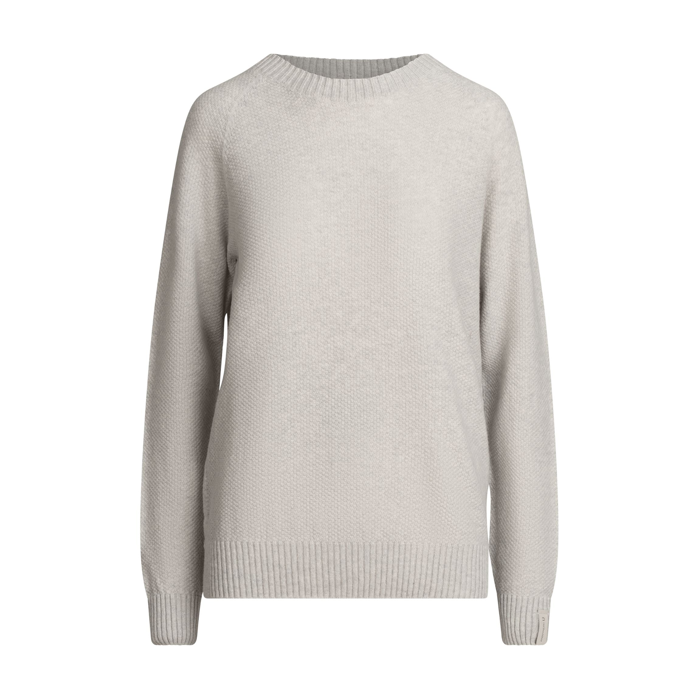 Kuohu women's merino sweater - porridge grey 
