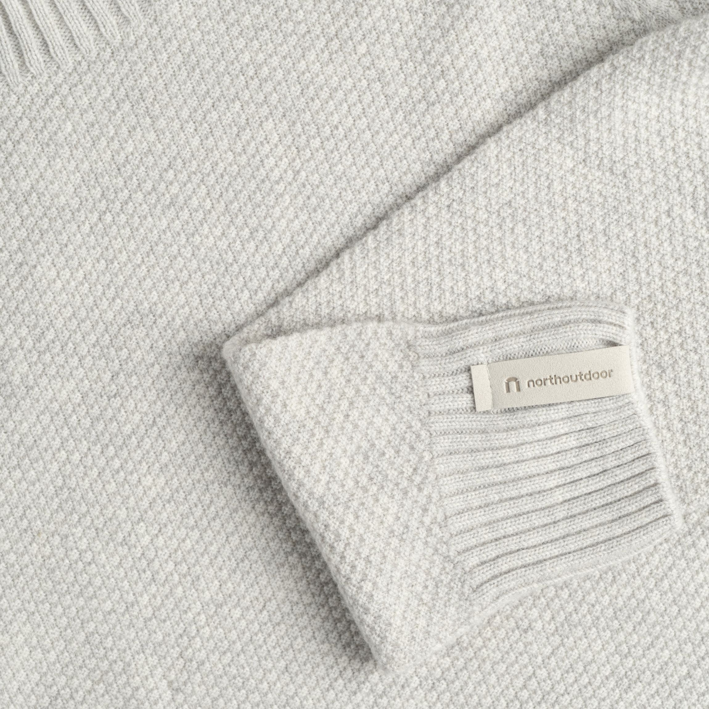 Kuohu women's merino sweater - porridge grey 