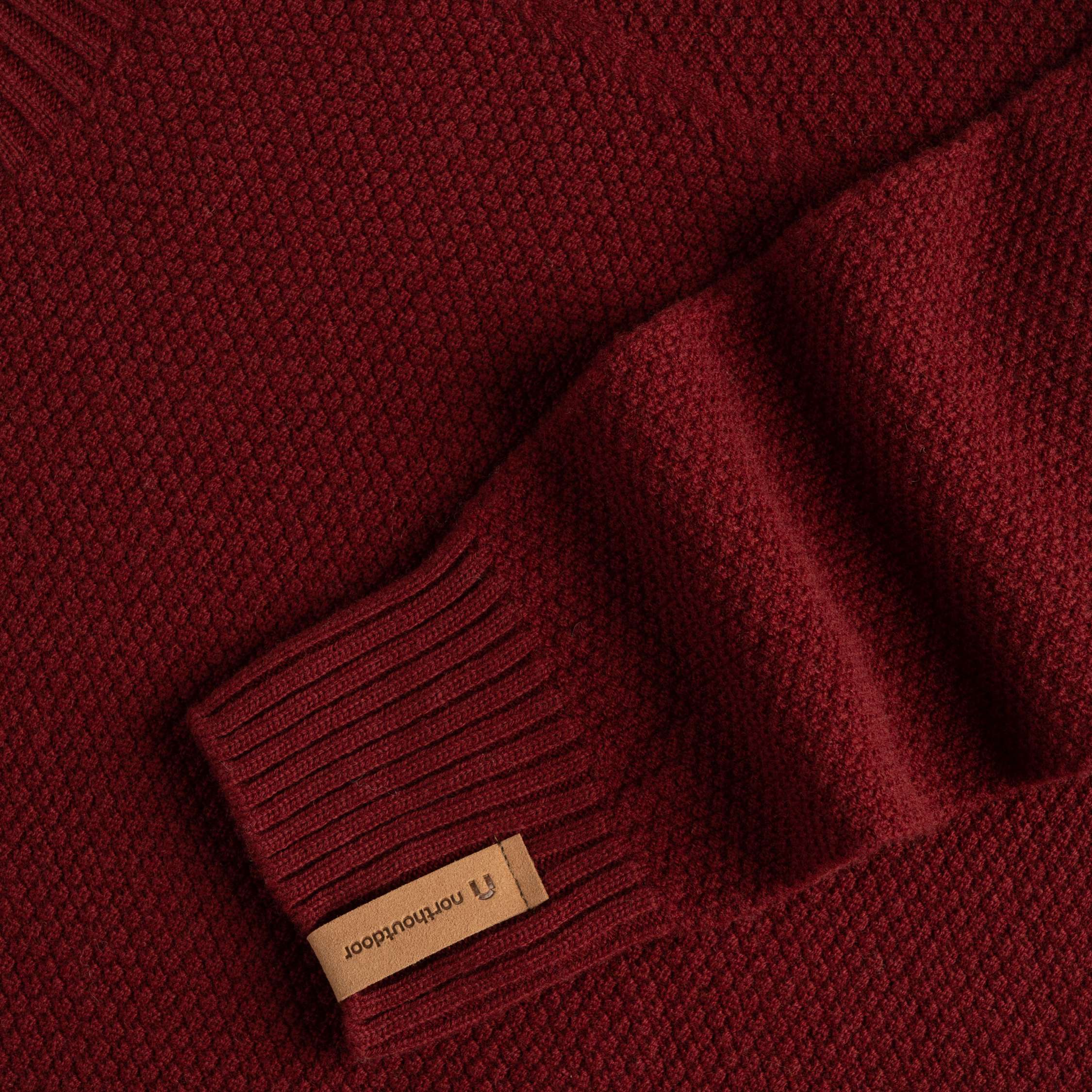 Kuohu merino damestrui - cranberry