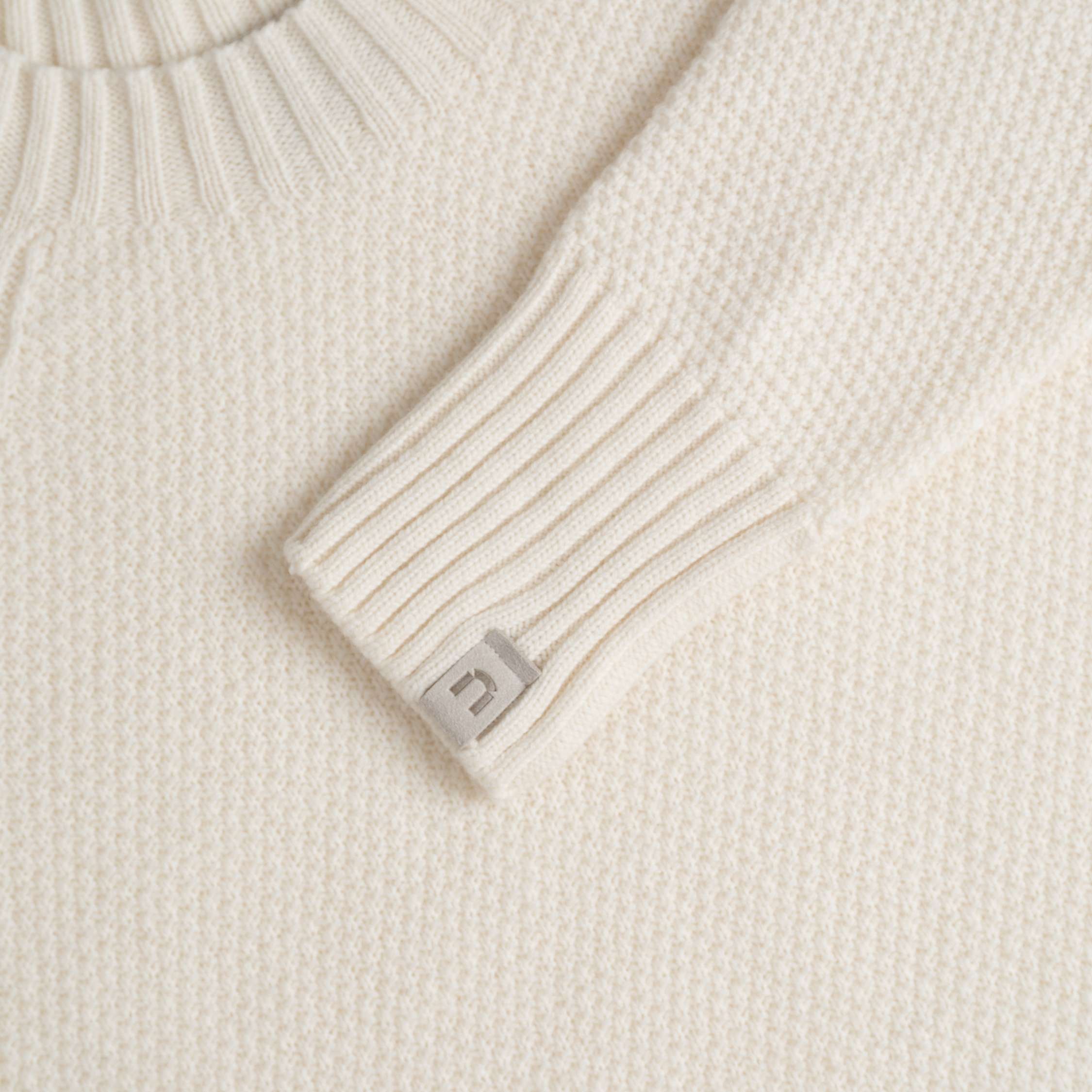 Pihla Damen Merinowollpullover - Schneeweiß 