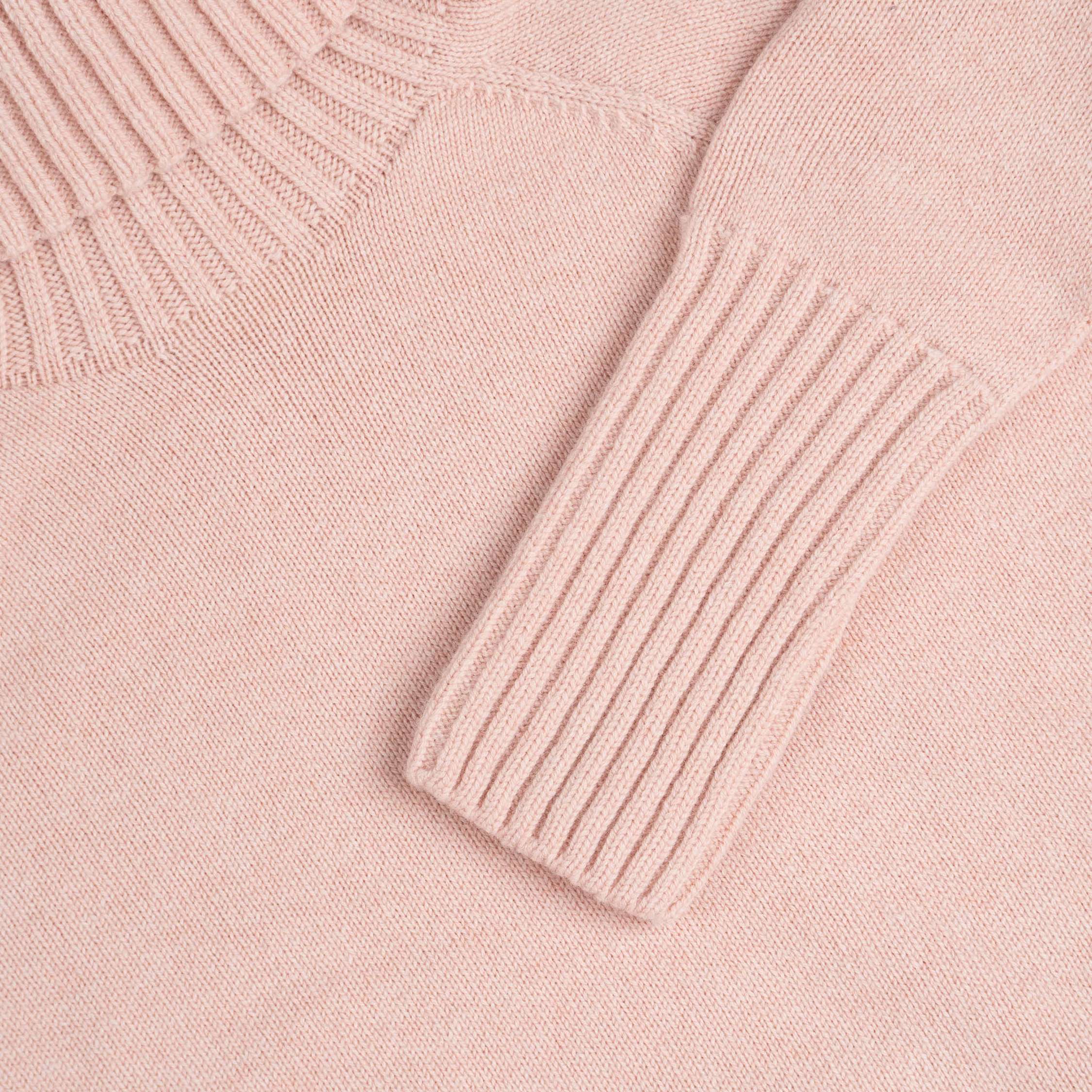 Kuulas naisten merinovillapaita - puuteriroosa