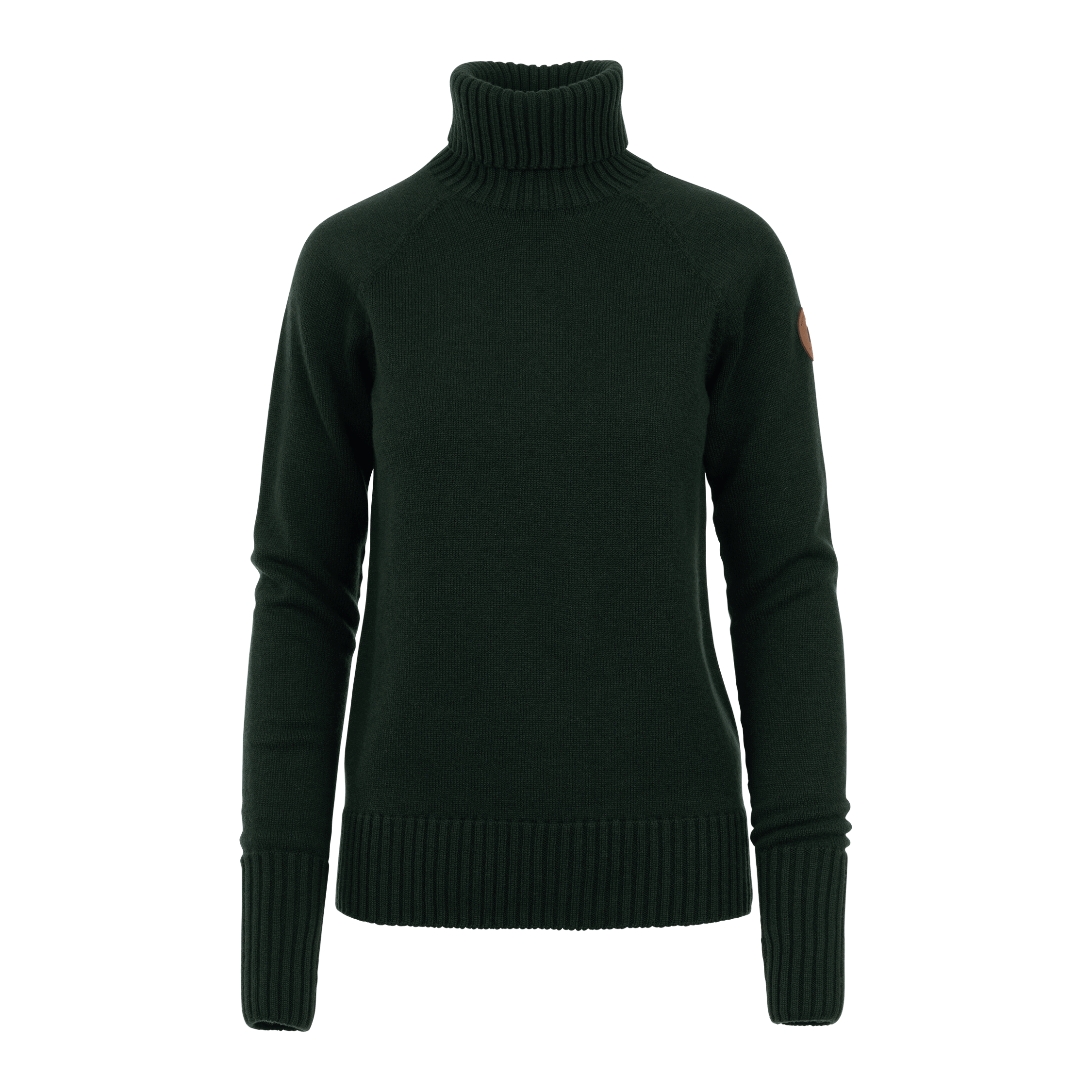 Kuulas naisten merinovillapaita - metsänvihreä