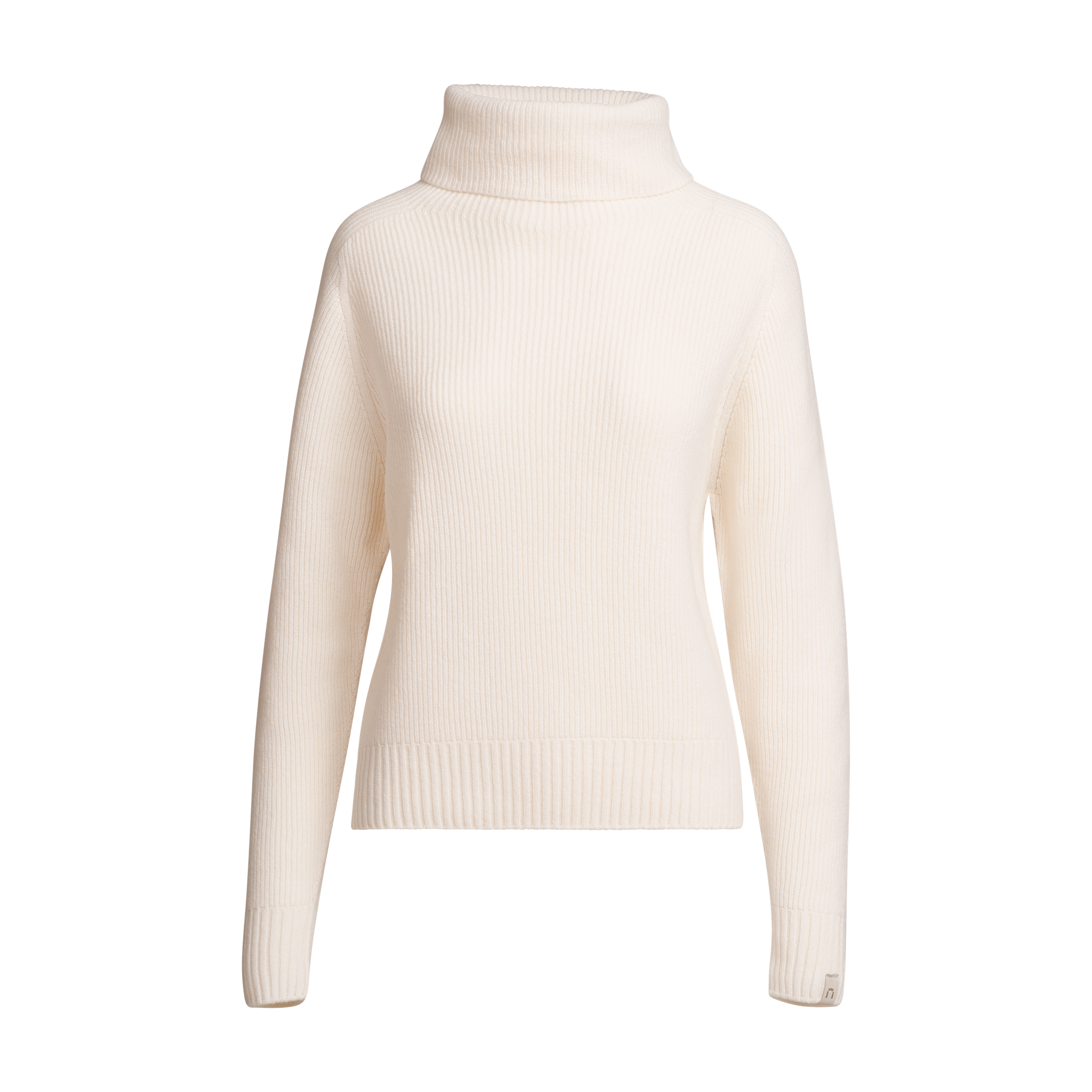 Kieppi Damen Merinowollpullover - Schneeweiß 