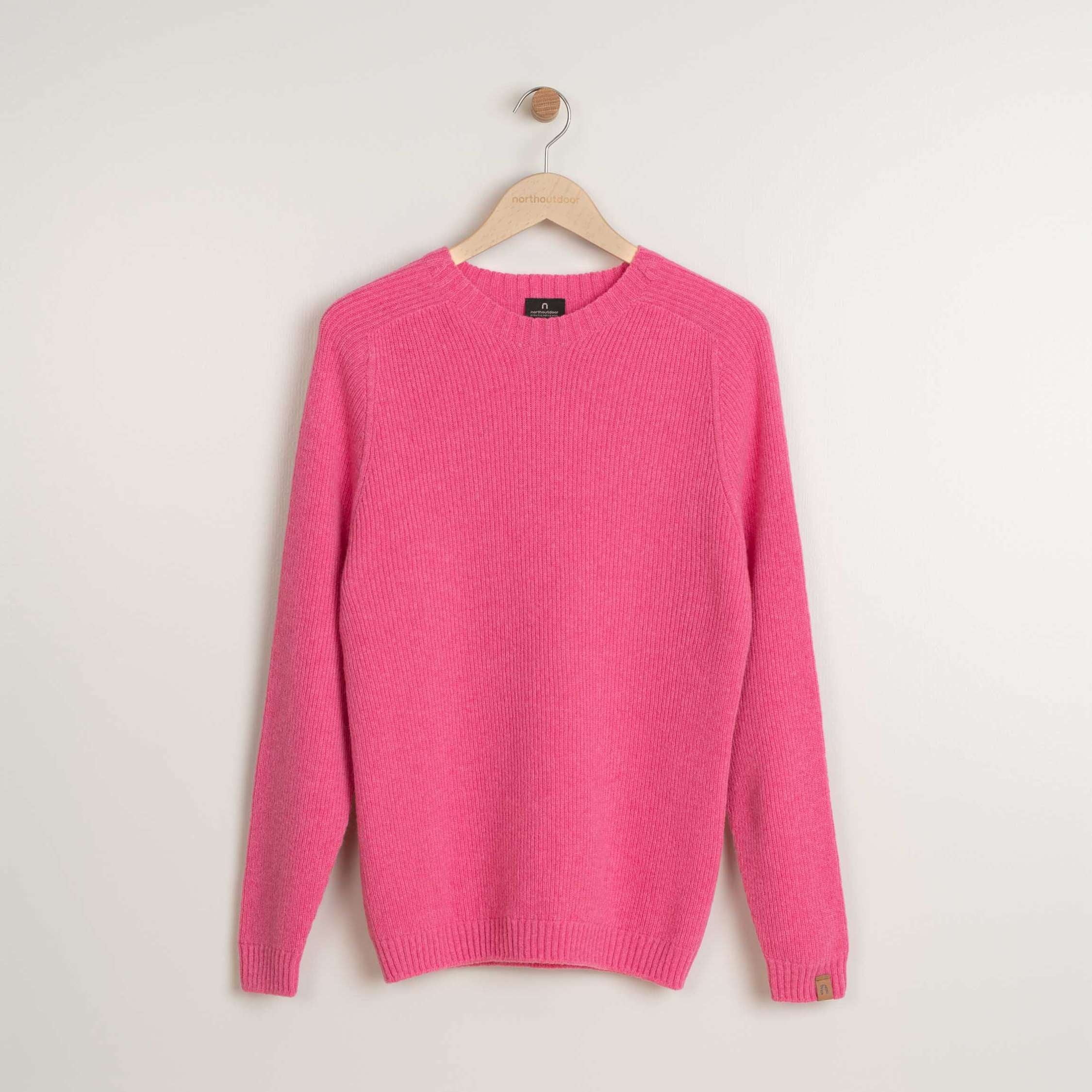 Kinos dámský merino svetr - pivoňkově červená 