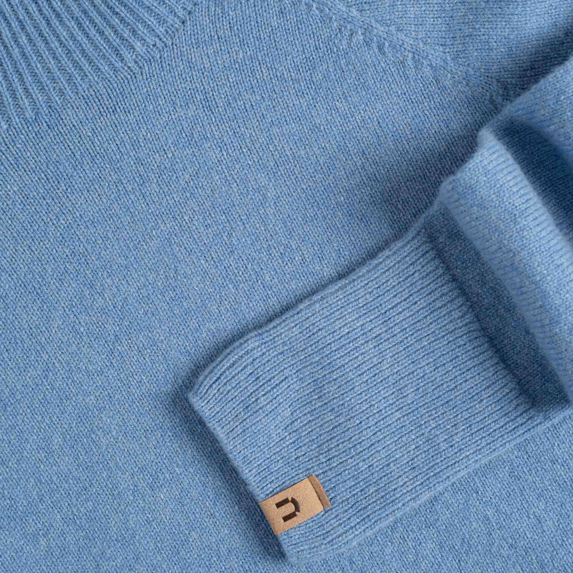 Tunturi Damen Merinowollpullover - Himmelblau