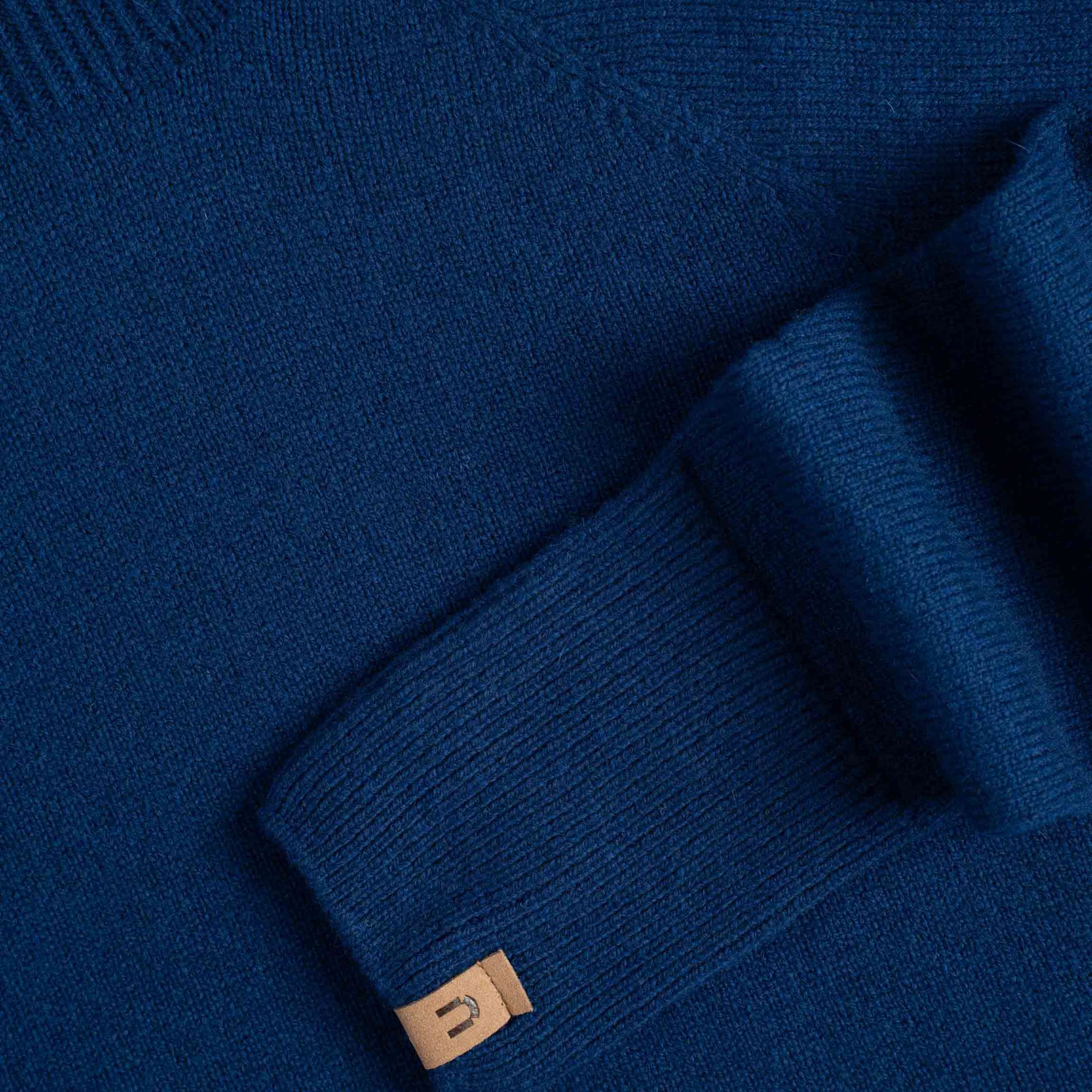 Tunturi Damen Merinowollpullover - tiefblau 