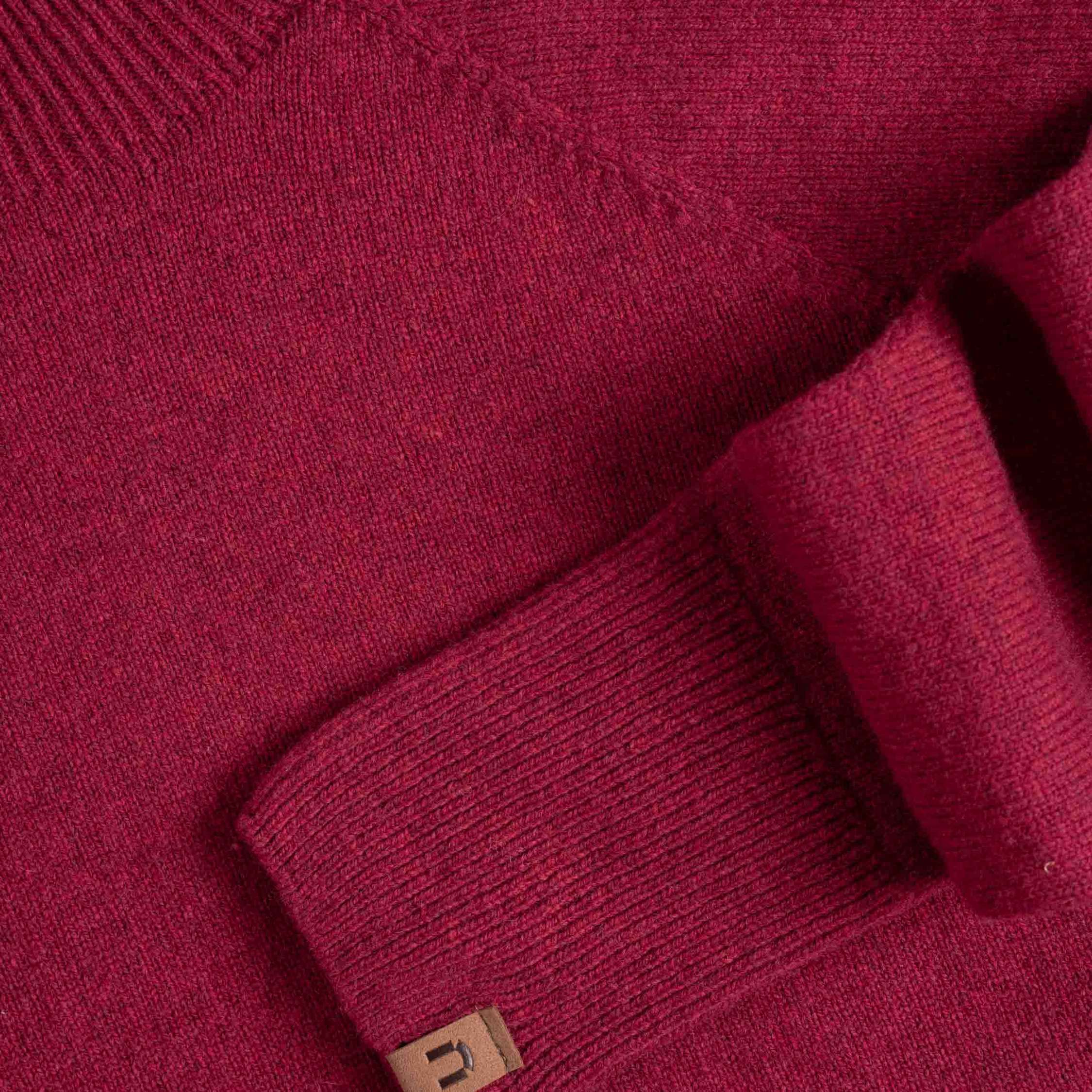 Tunturi merino sweater - arctic raspberry