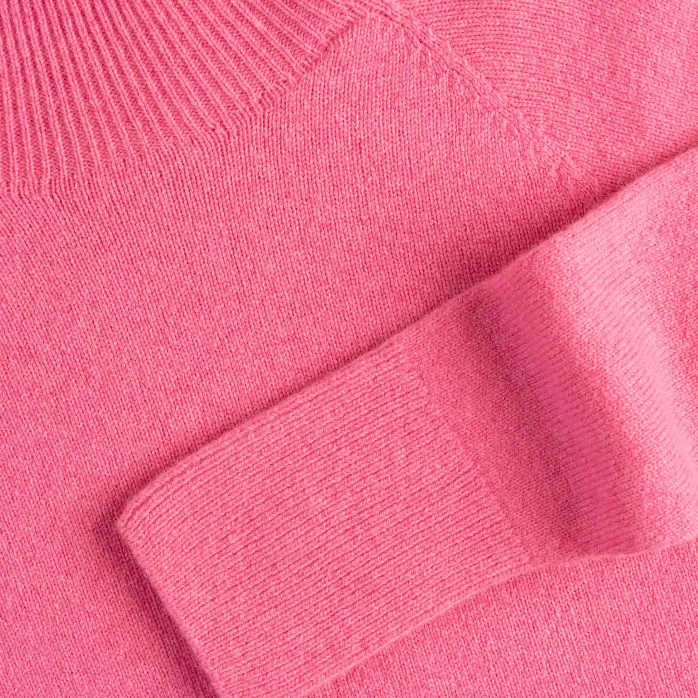 Tunturi Damen Merinowollpullover - pfingstrosenrot 