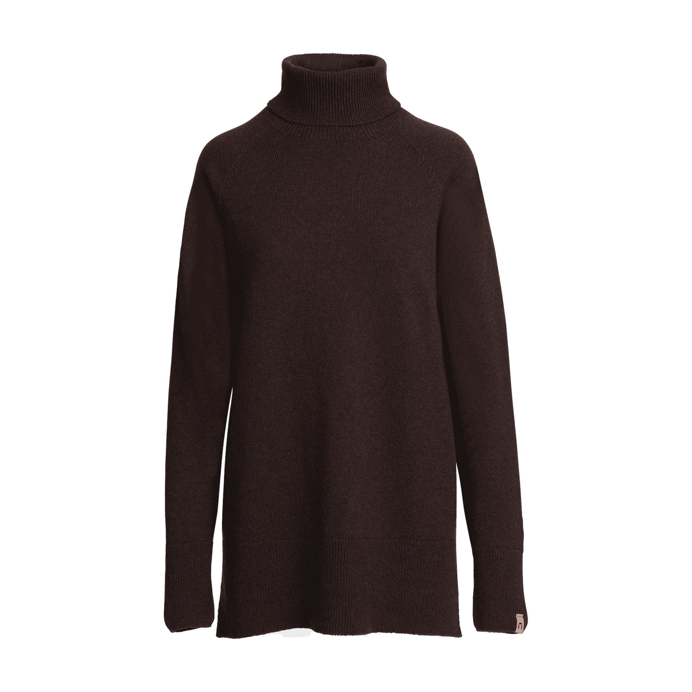 Pull en maille mérinos Tunturi W - café 