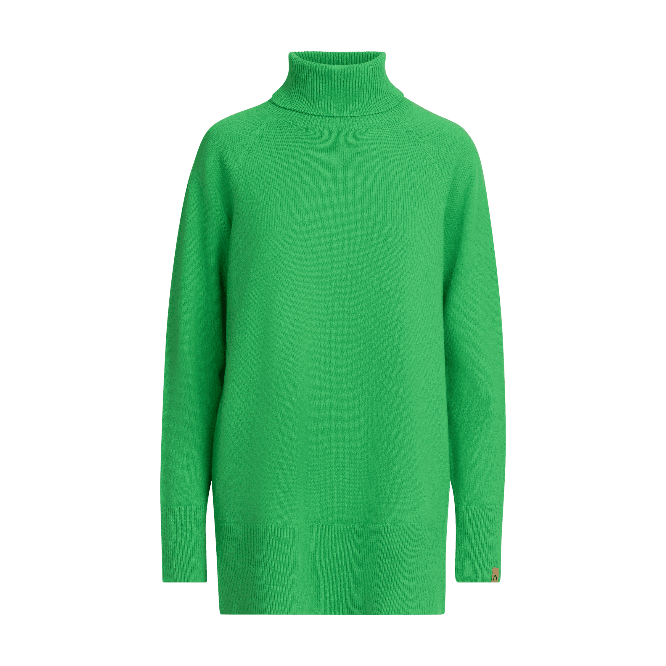 Tunturi naisten merinoneulepusero - omenanvihreä