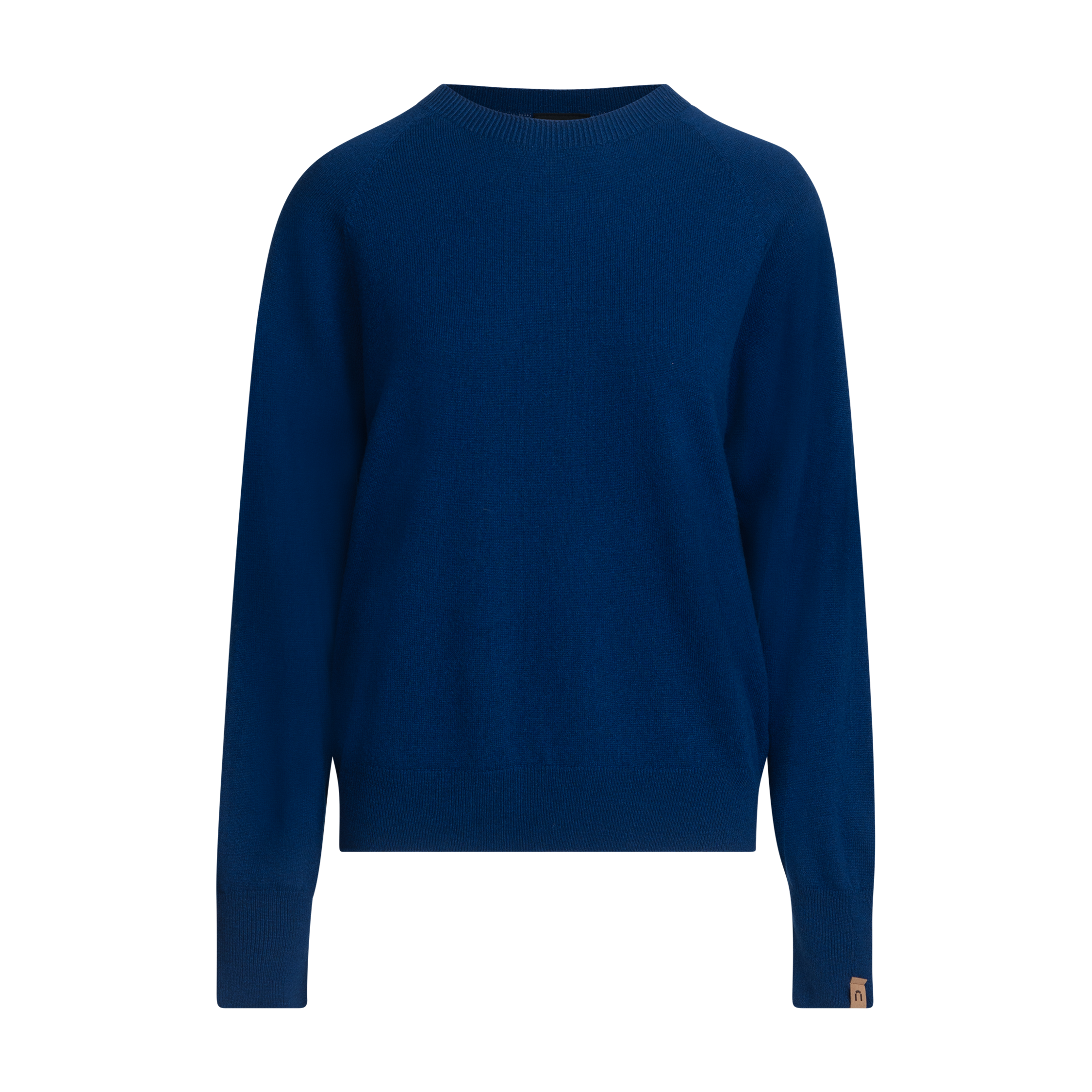 Kide naisten merinoneulepusero - syvänsininen