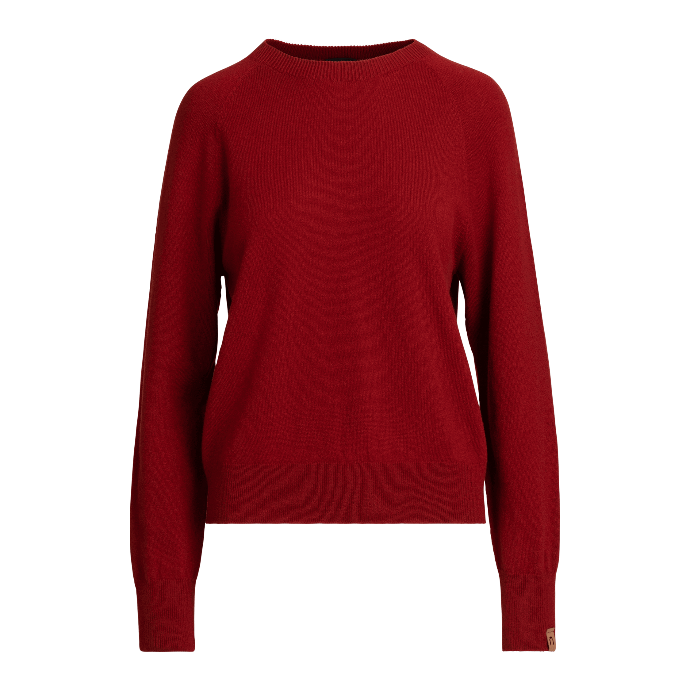 Kide naisten merinoneulepusero - chili