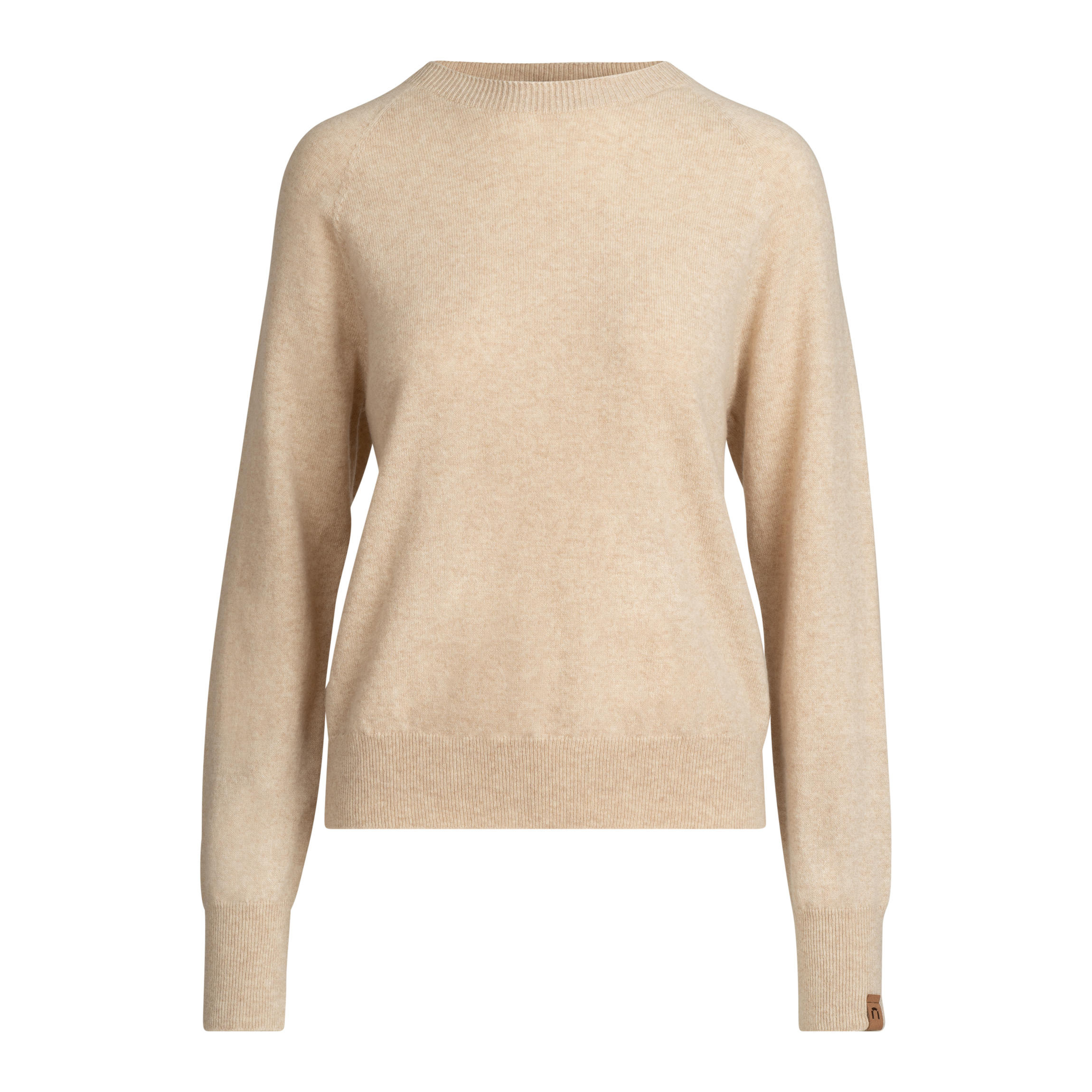 Kide Damen Merinowollpullover - Mandel 