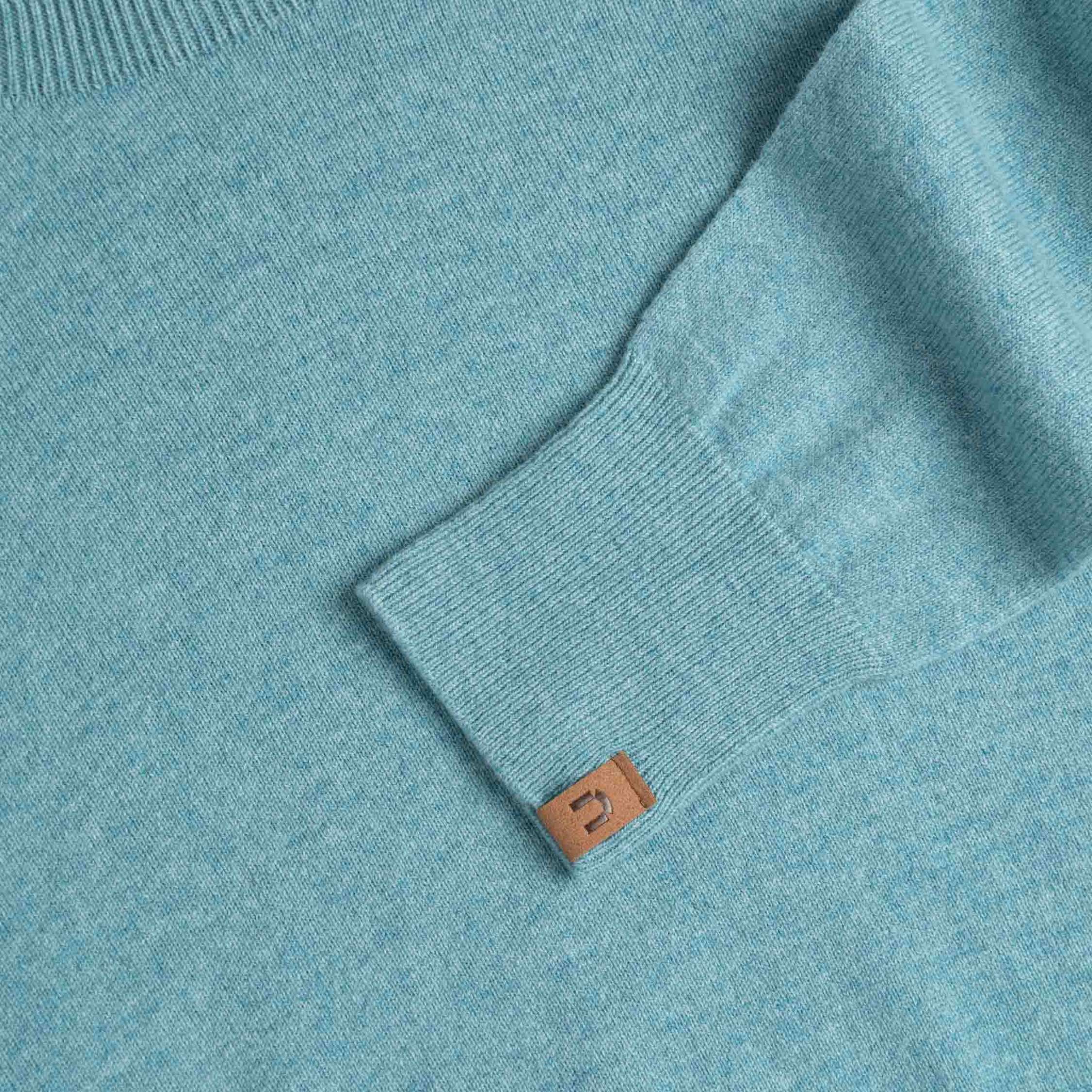 Kide naisten merinoneulepusero - vedenvihreä