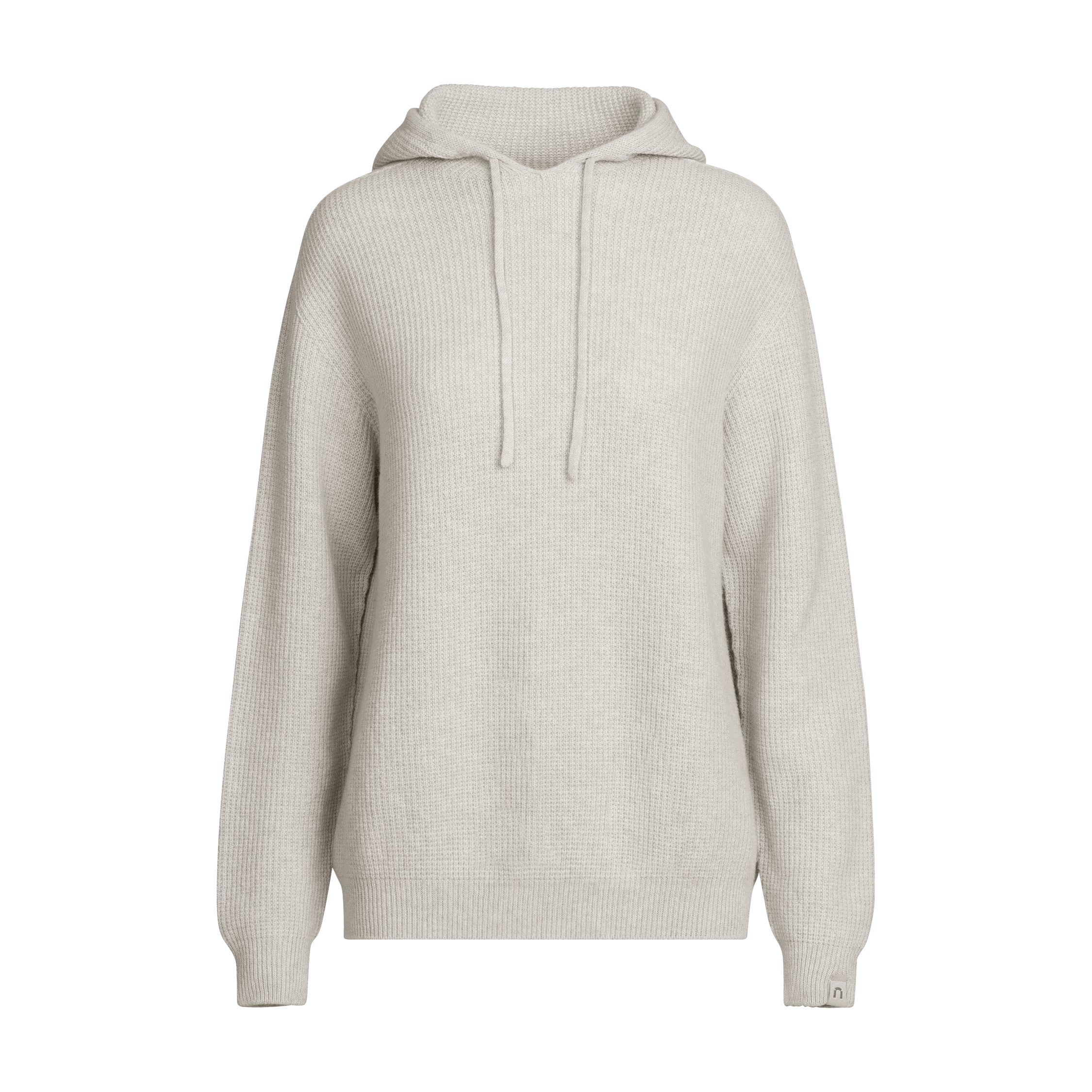 Virta merino knit hoodie W