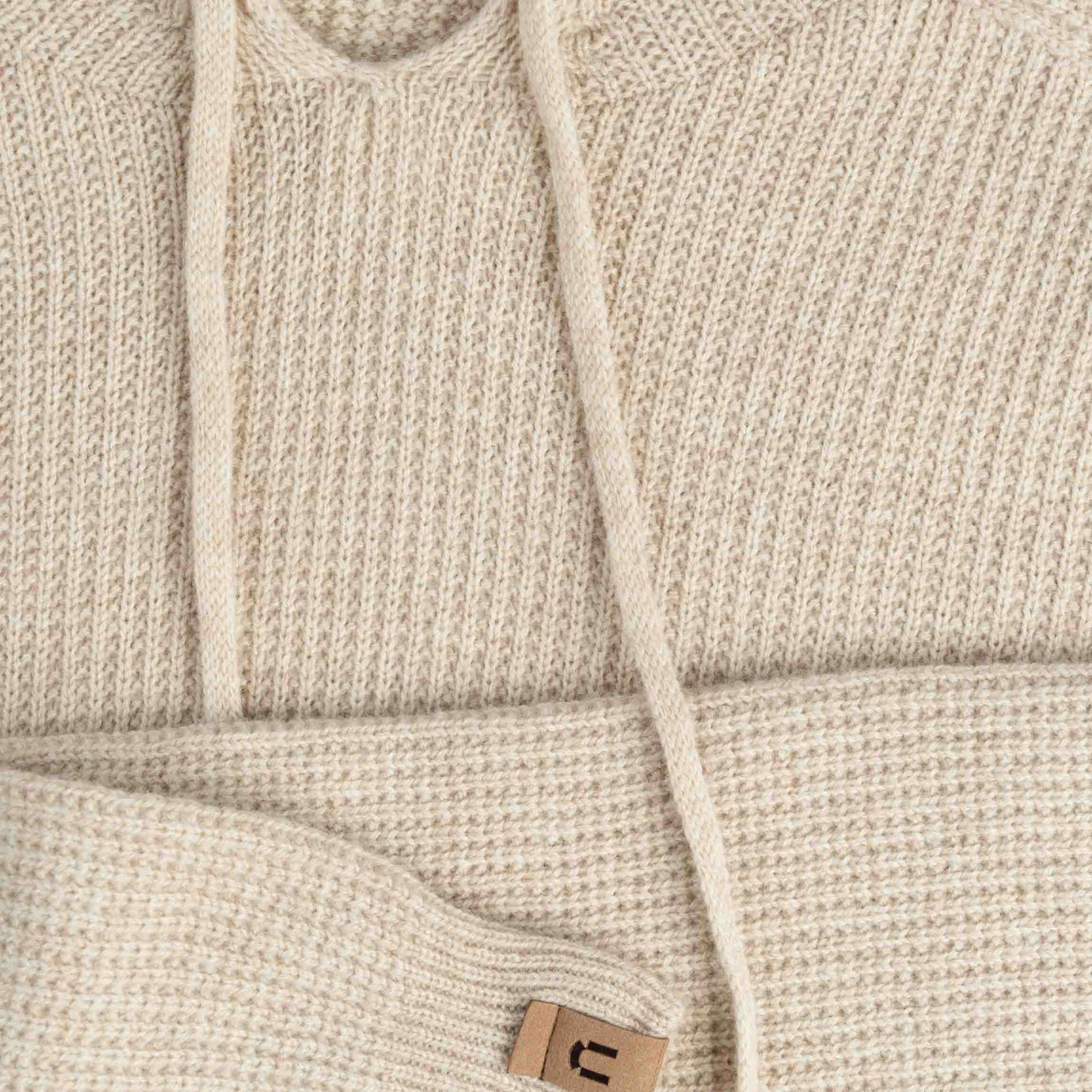 Virta merino knit hoodie W