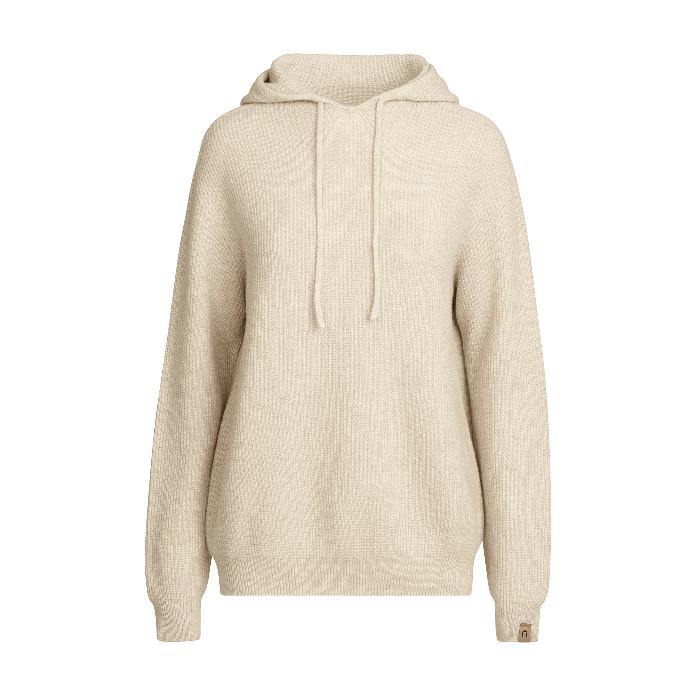 Virta merino knit hoodie W