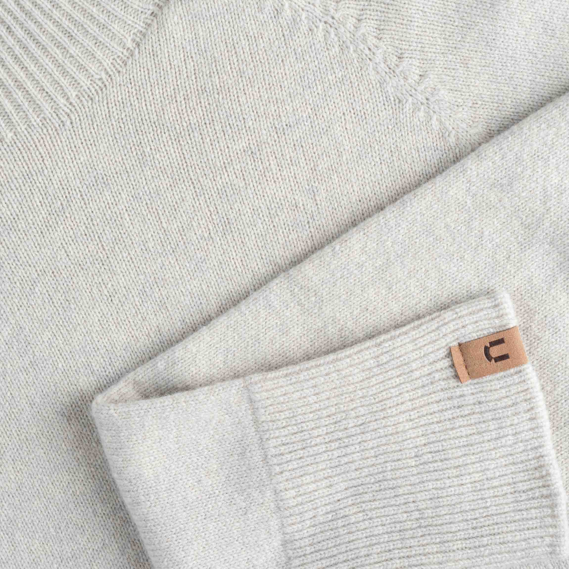 Dámské merino šaty Tunturi - ovesně šedé 