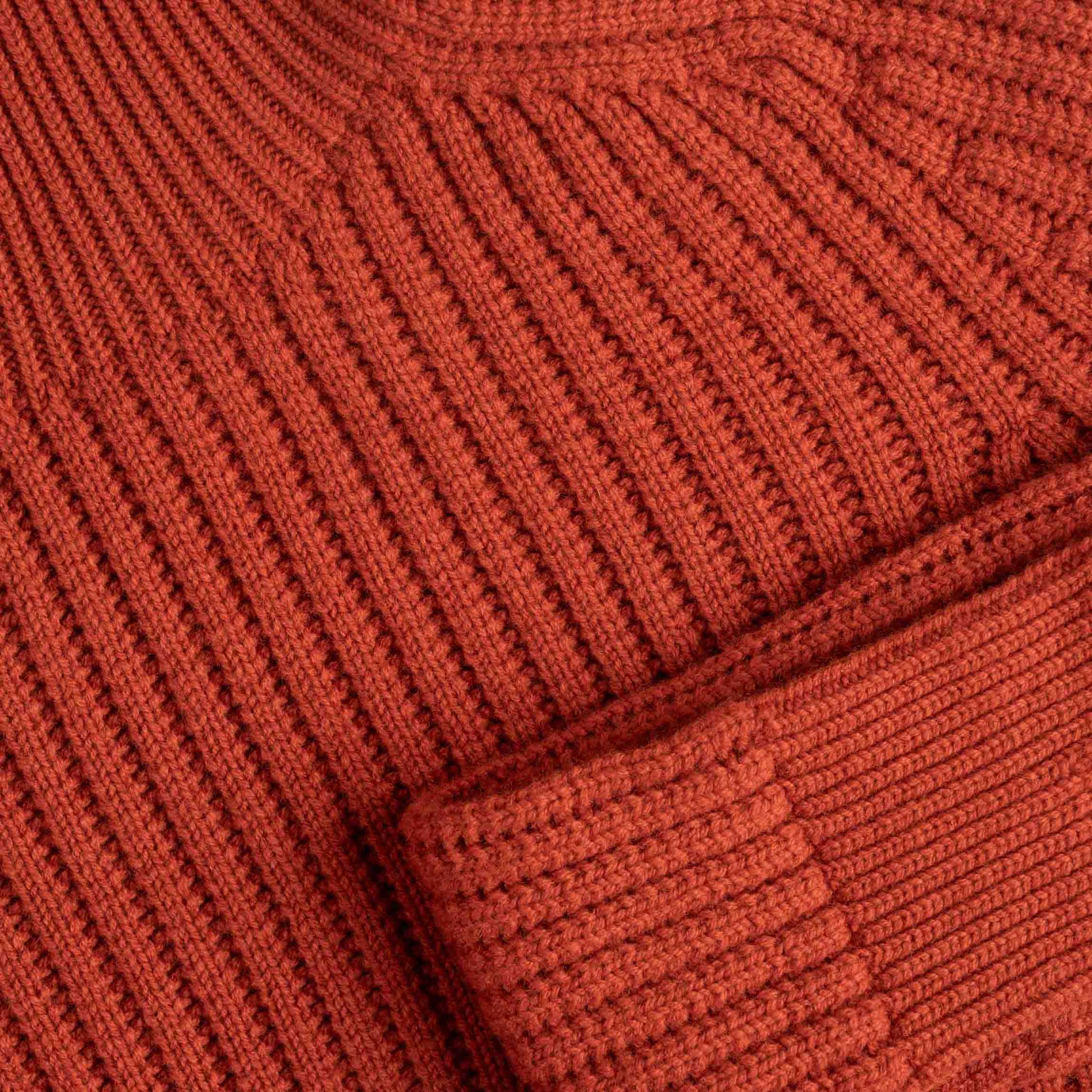Havina merino coltrui W - terracotta
