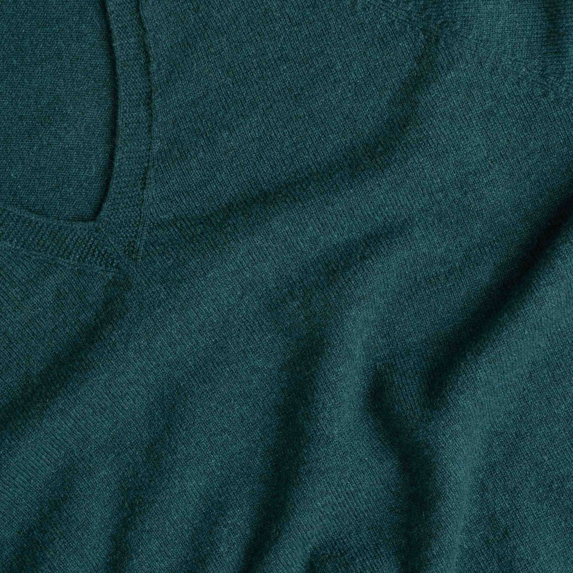 Kide naisten v-neck merinoneulepusero - riikinkukon sininen