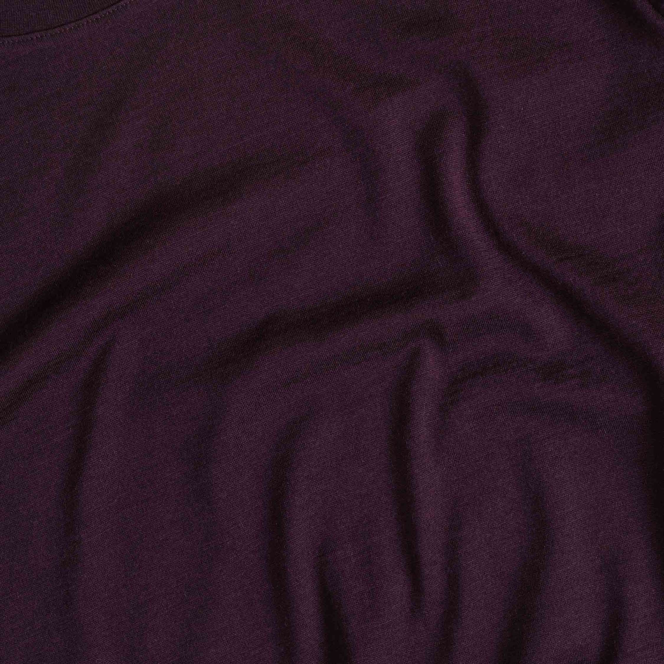 Julia pitkähihainen merino-T-paita W - munakoiso