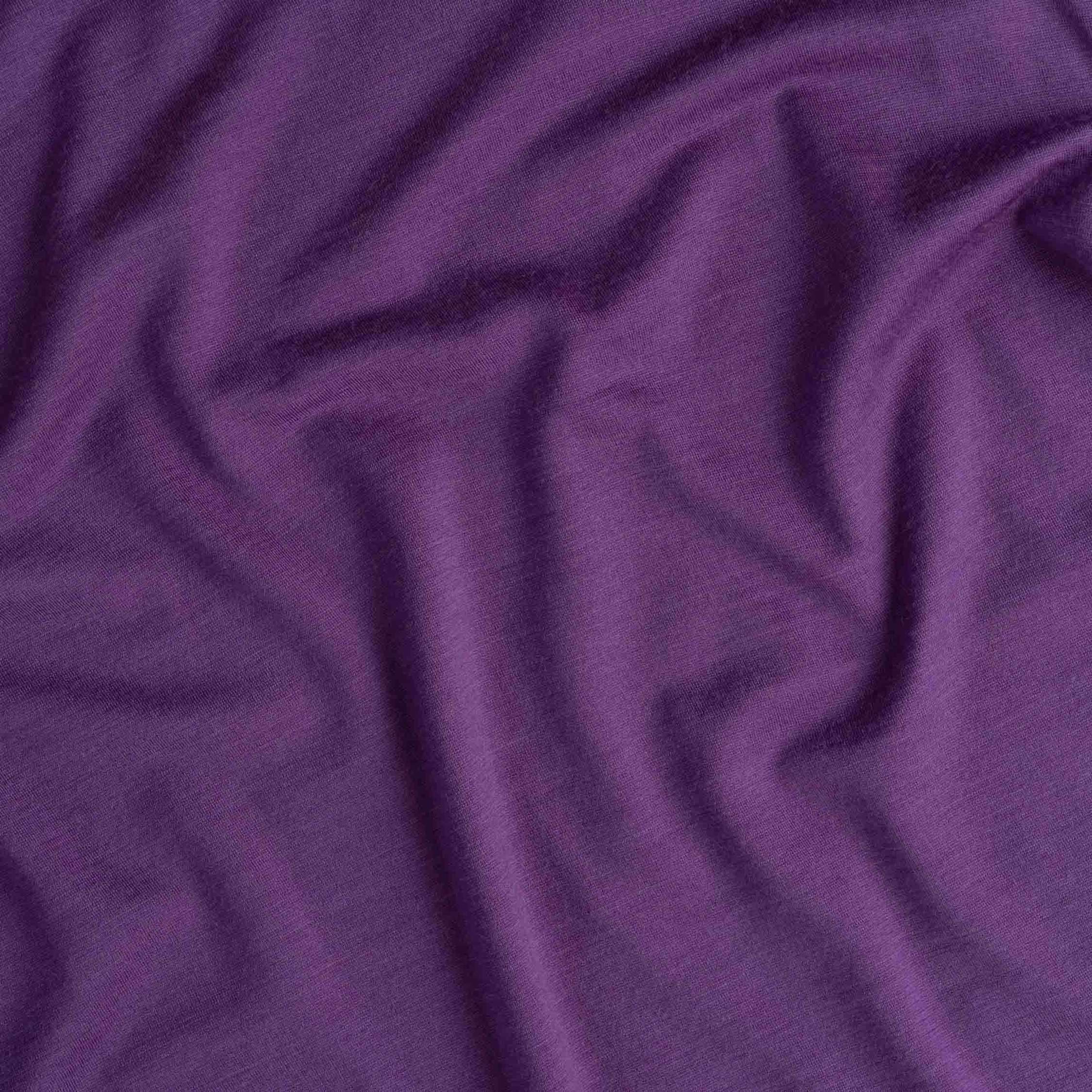 Julia pitkähihainen merino-T-paita W - violetti