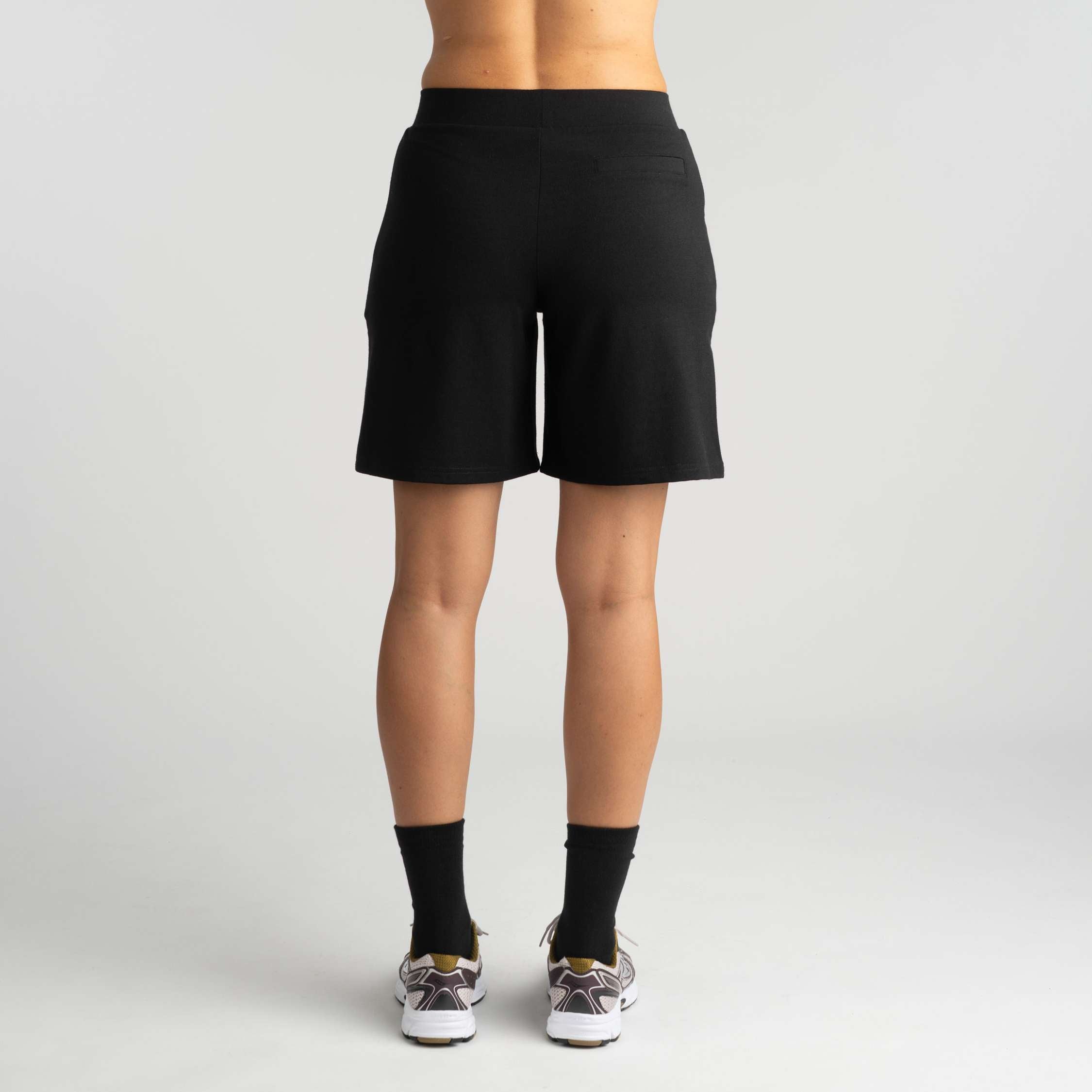 Linnea merinoshortsit W - musta