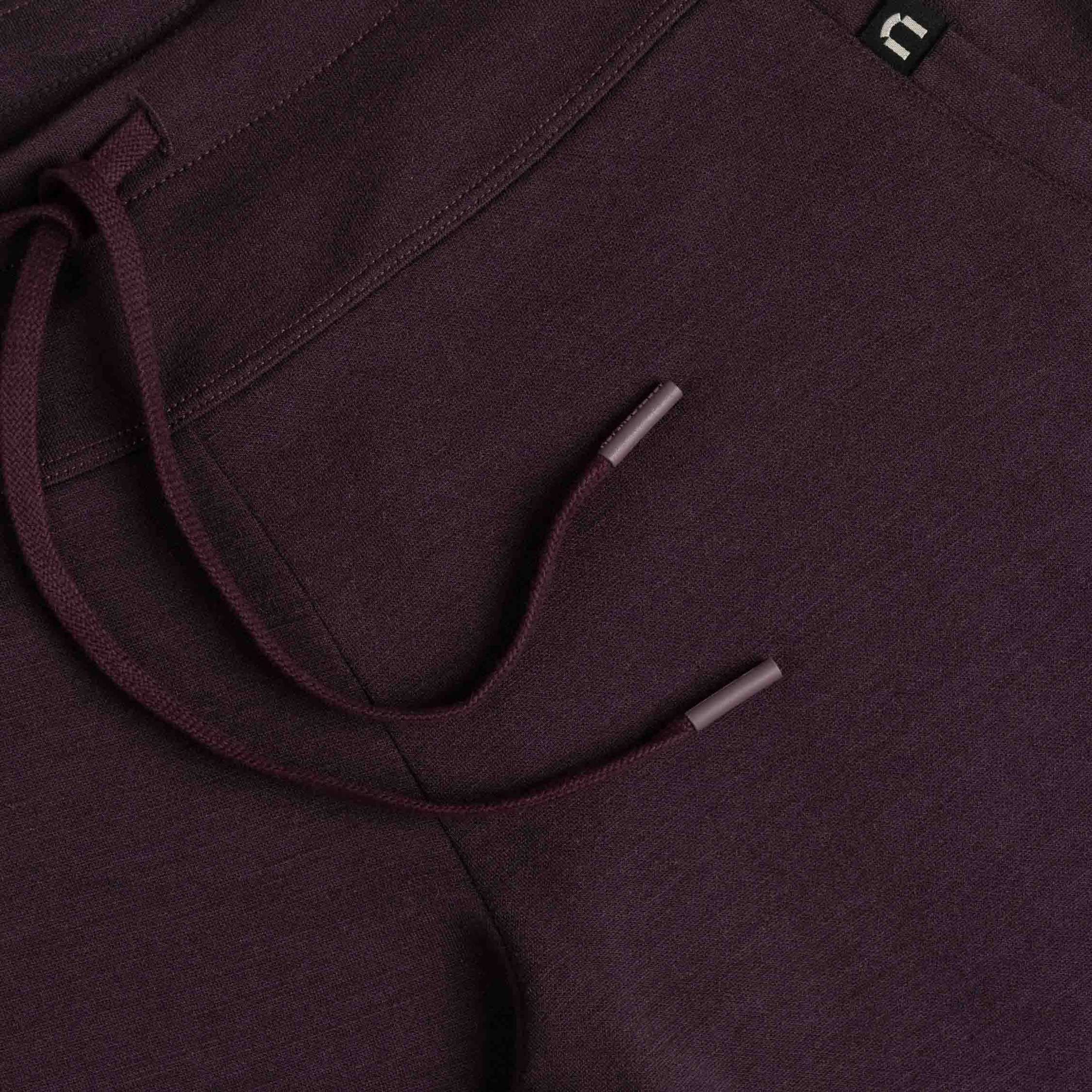 Jona Merinohose W - Aubergine