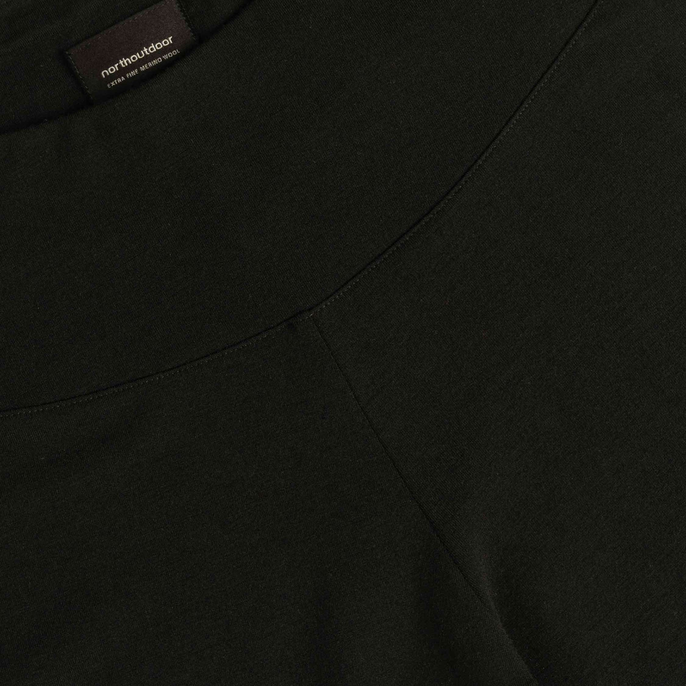 Leggings in merino Ariel W - nero 