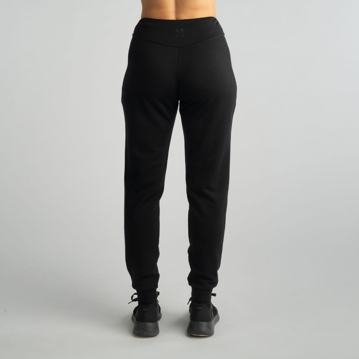 Fiona merino fleece pants W - black