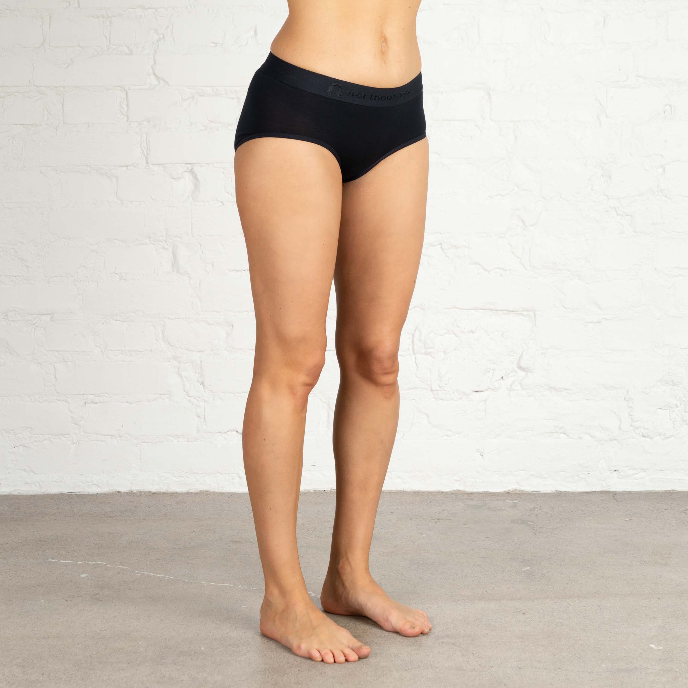 Elle merinohipsterit W - musta