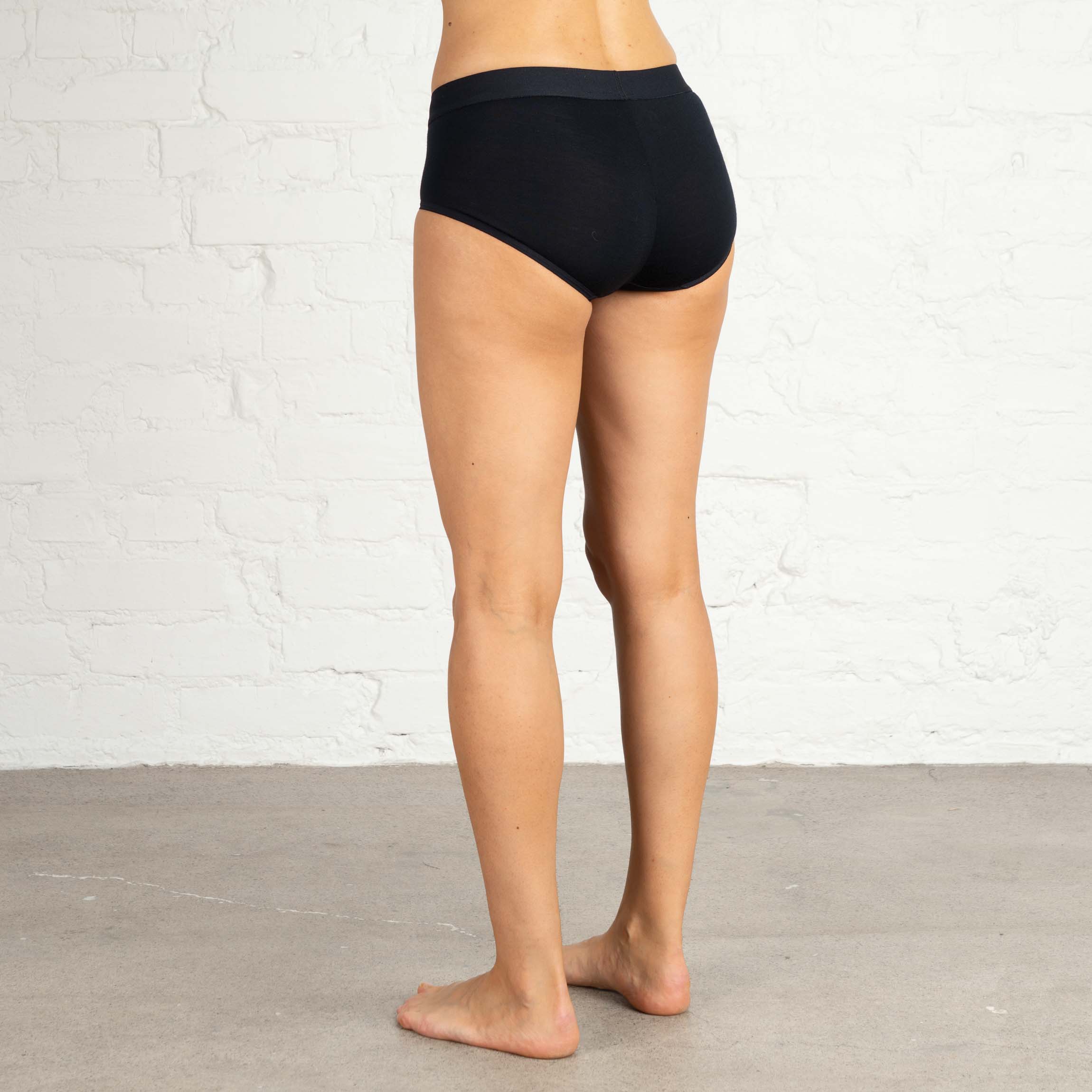 Elle merinohipsterit W - musta