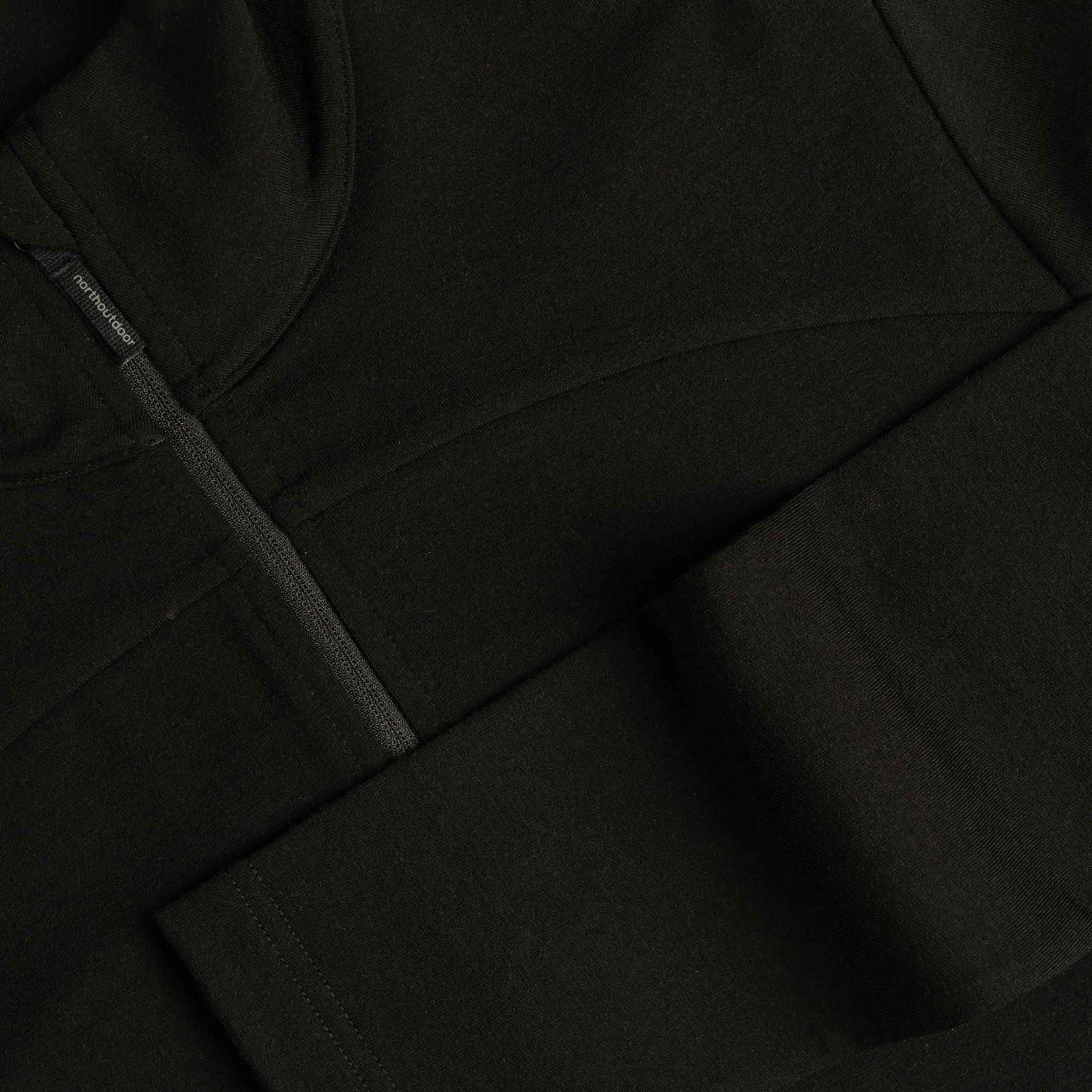 Sara merino välikerrostakki W - musta