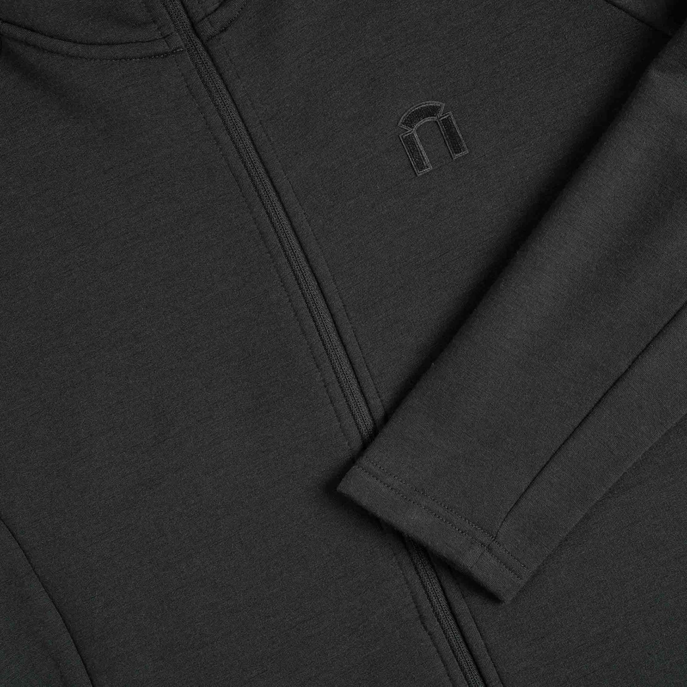 Stella merinofleece hupparitakki W - graniitinharmaa