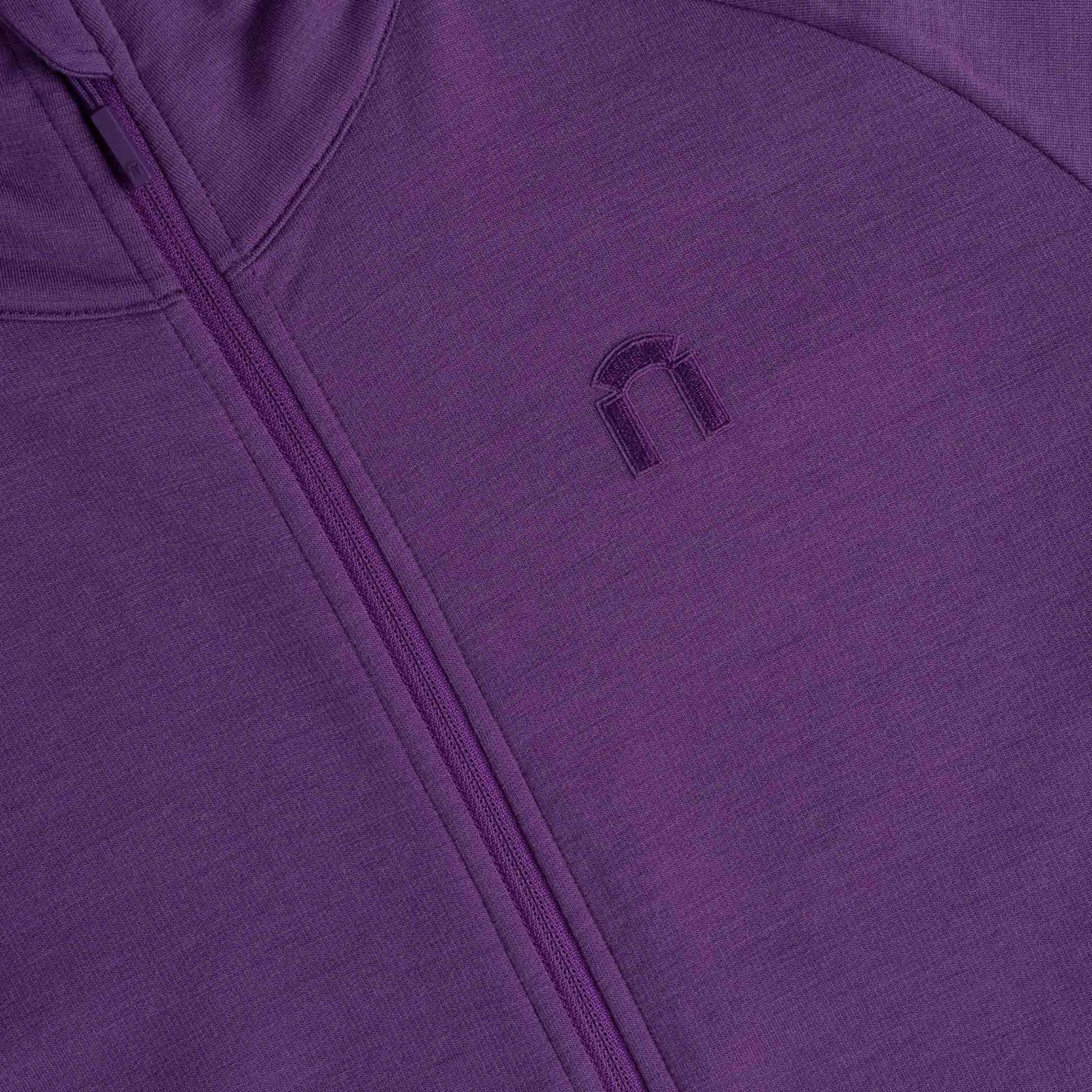 Viola merinofleecetakki W - violetti