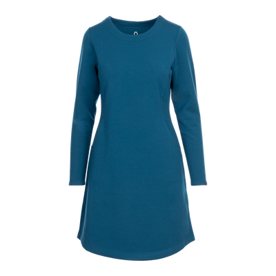 All day 250 Merino fleece klänning för damer Kaya - blåbär