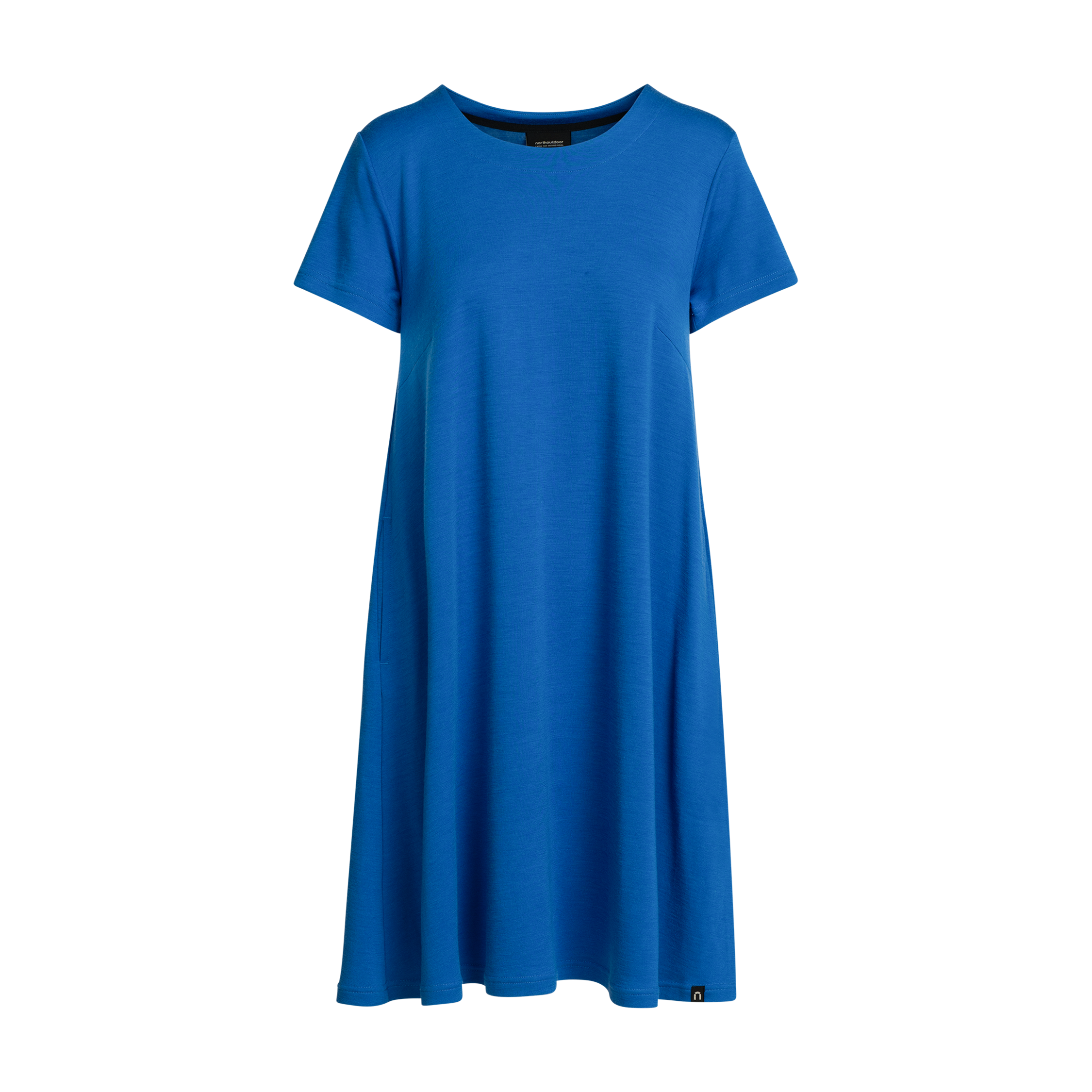 North Outdoor Rea merinomekko W värissä atlantinsininen, mulesing-vapaa merinovilla. Suunniteltu Suomessa. - 