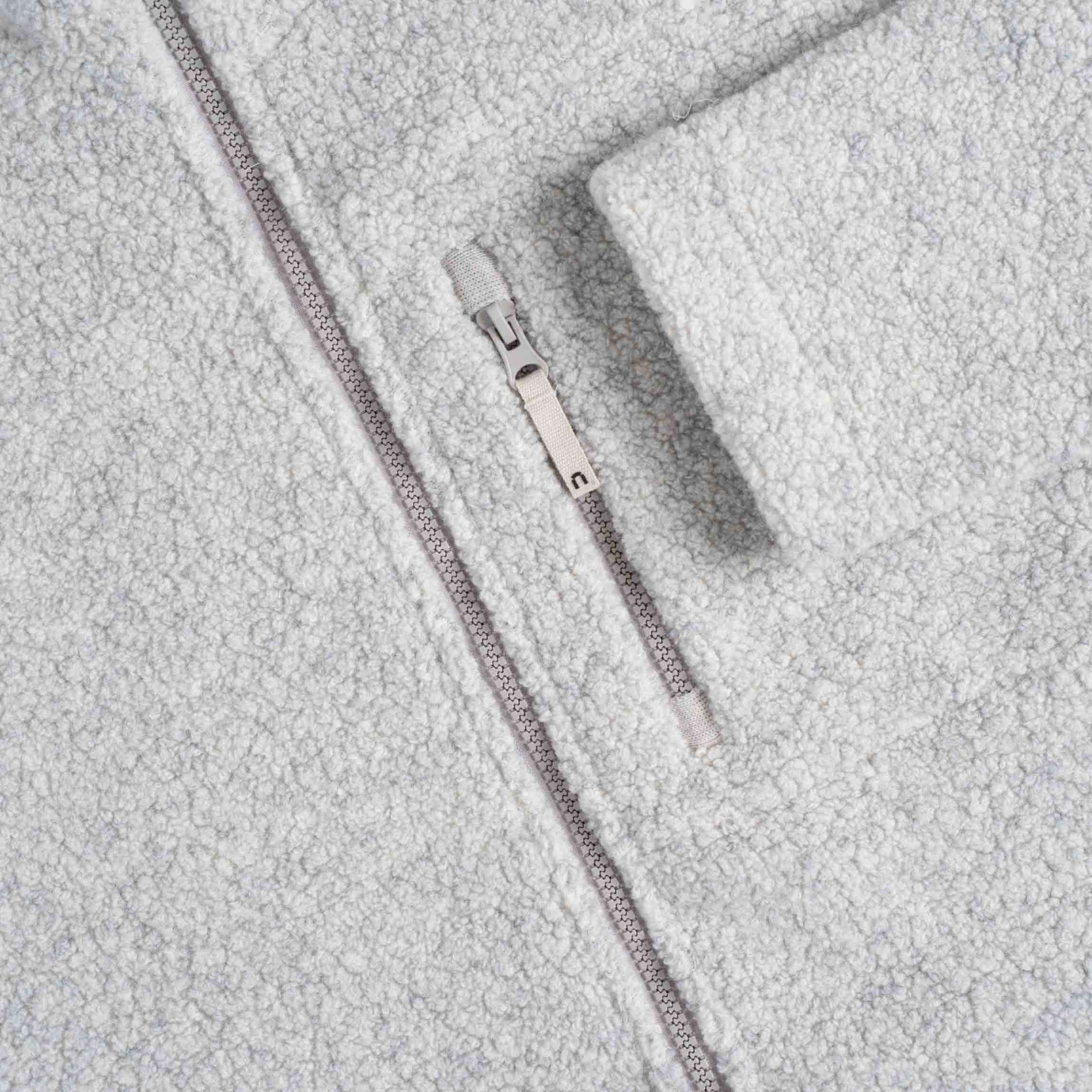 Zelda villafleece takki W - kyyhkynharmaa