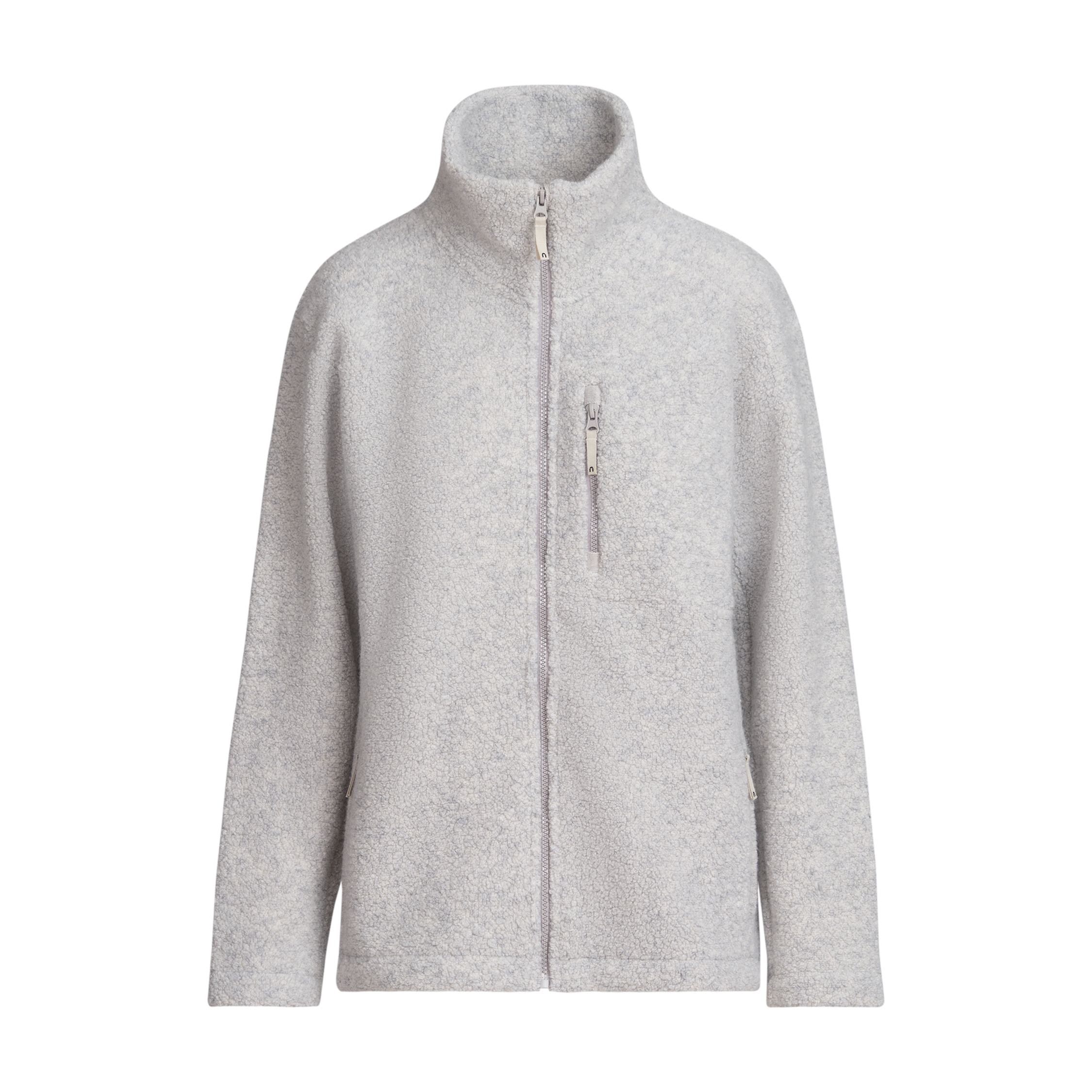 Zelda villafleece takki W - kyyhkynharmaa