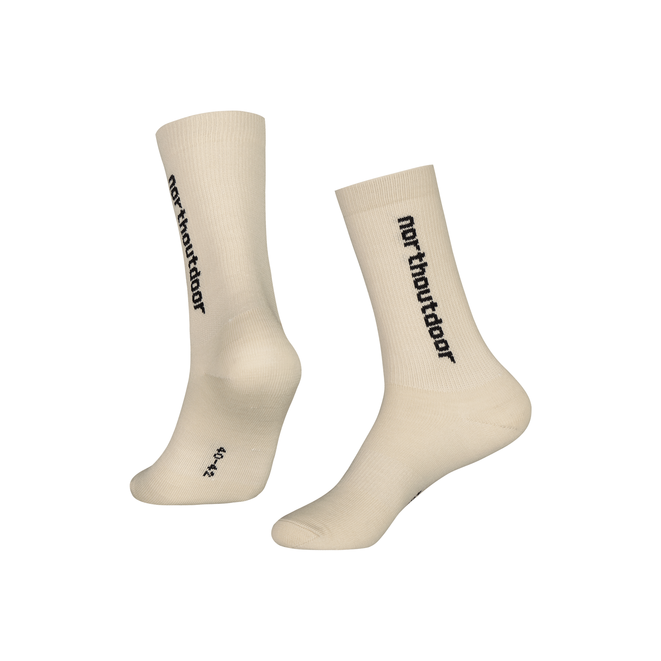 All day merino tennis socks logo