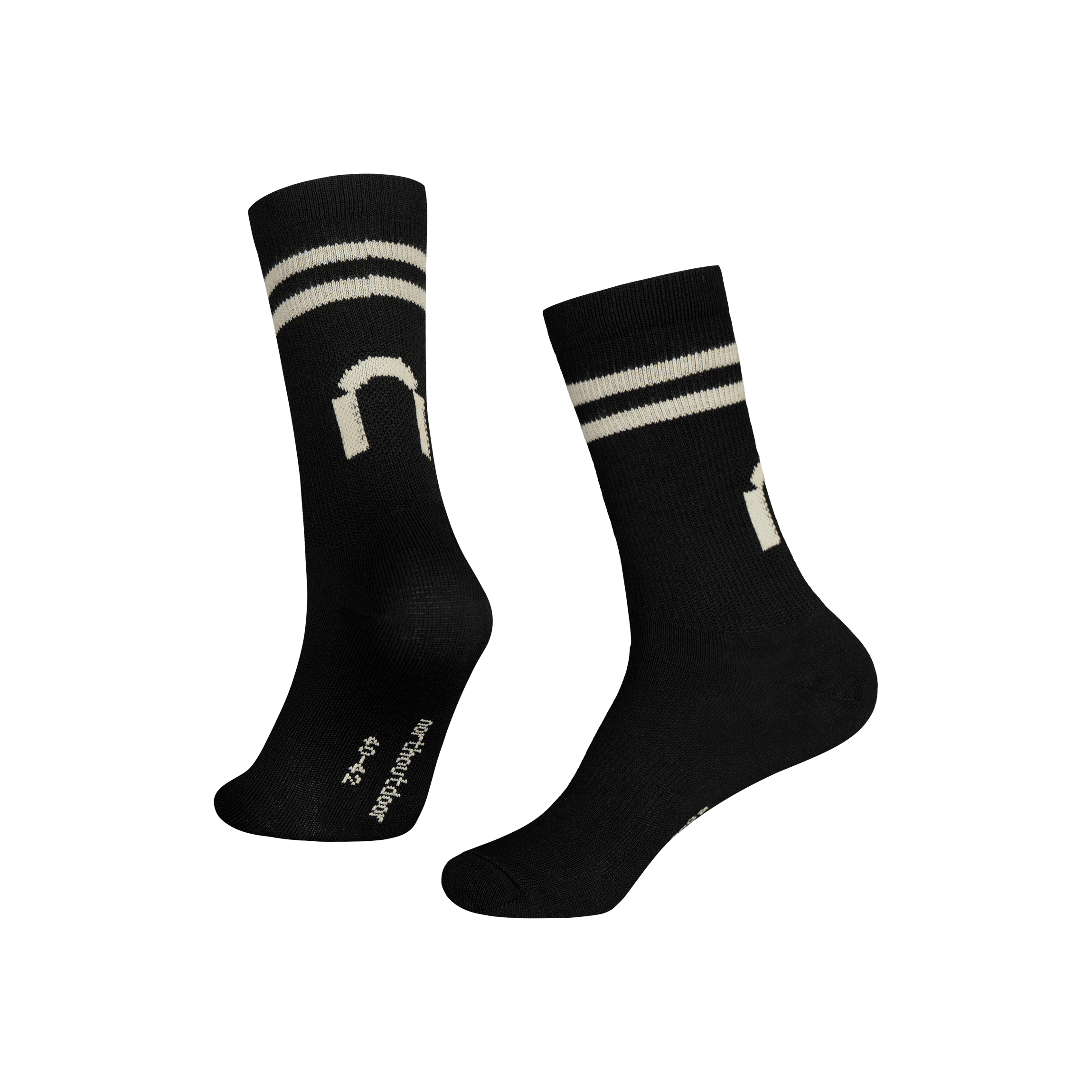 All day merino tennis socks stripe