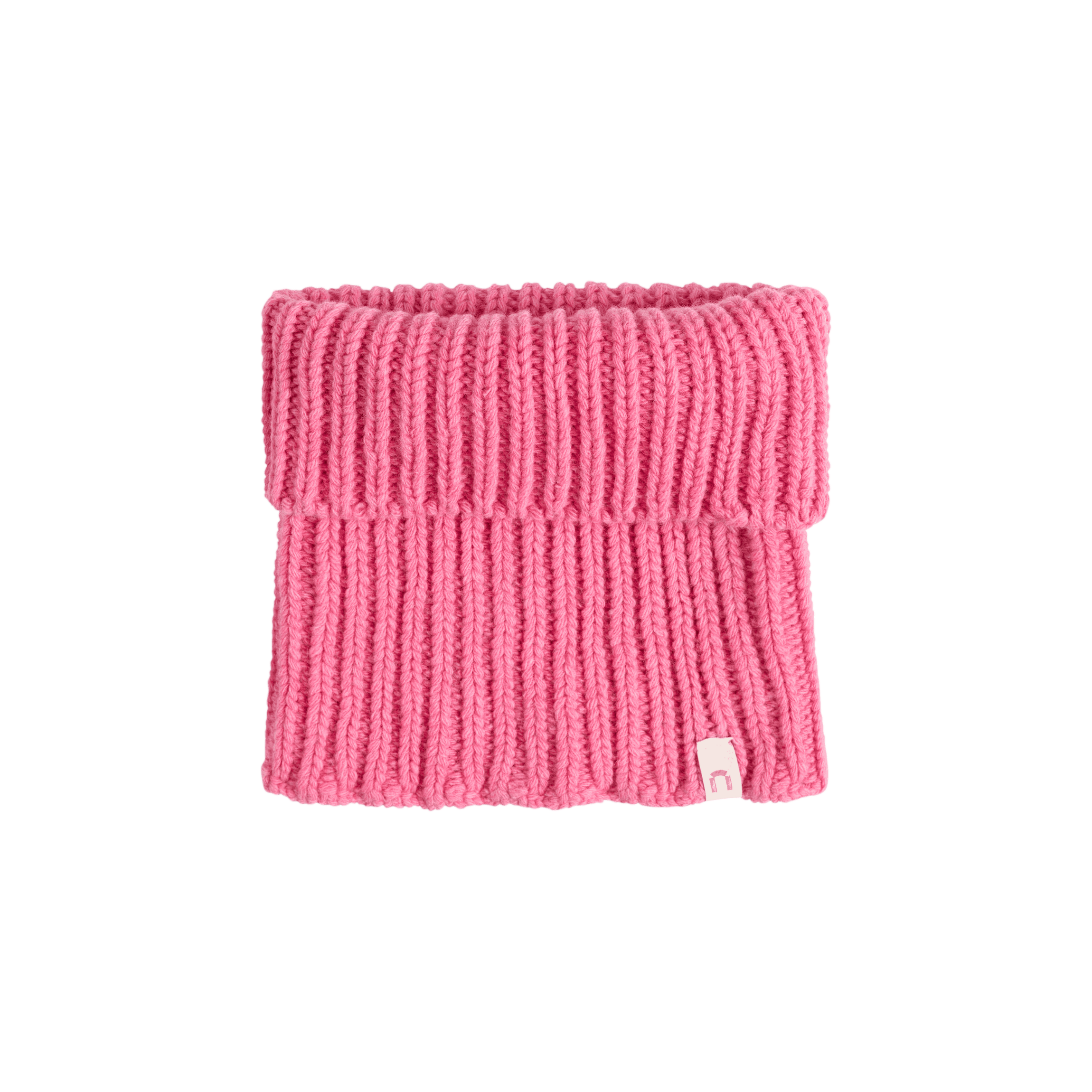 Polku merino tuubihuivi - pioninpunainen