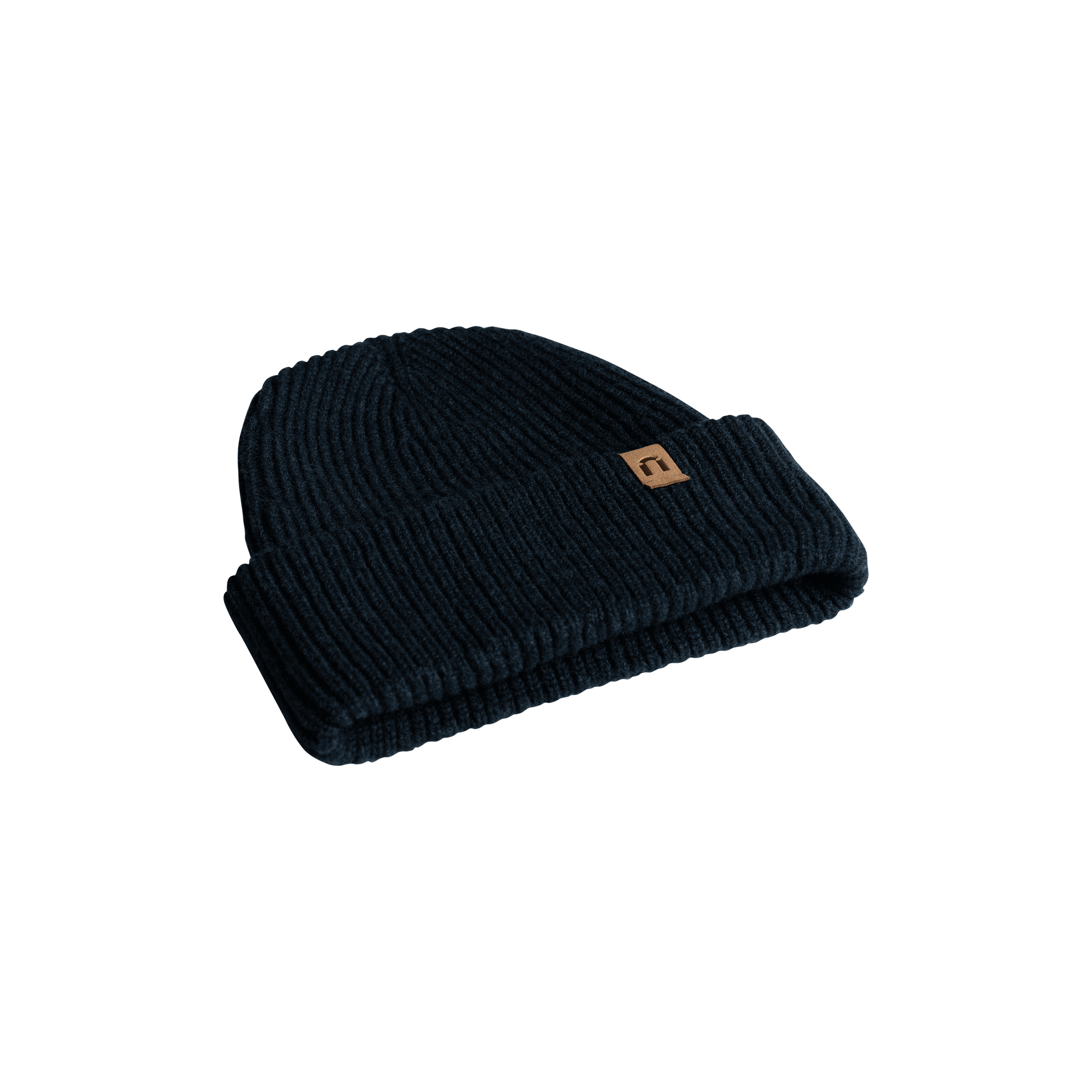 Huuru Merinowollmütze - Indigoblau 