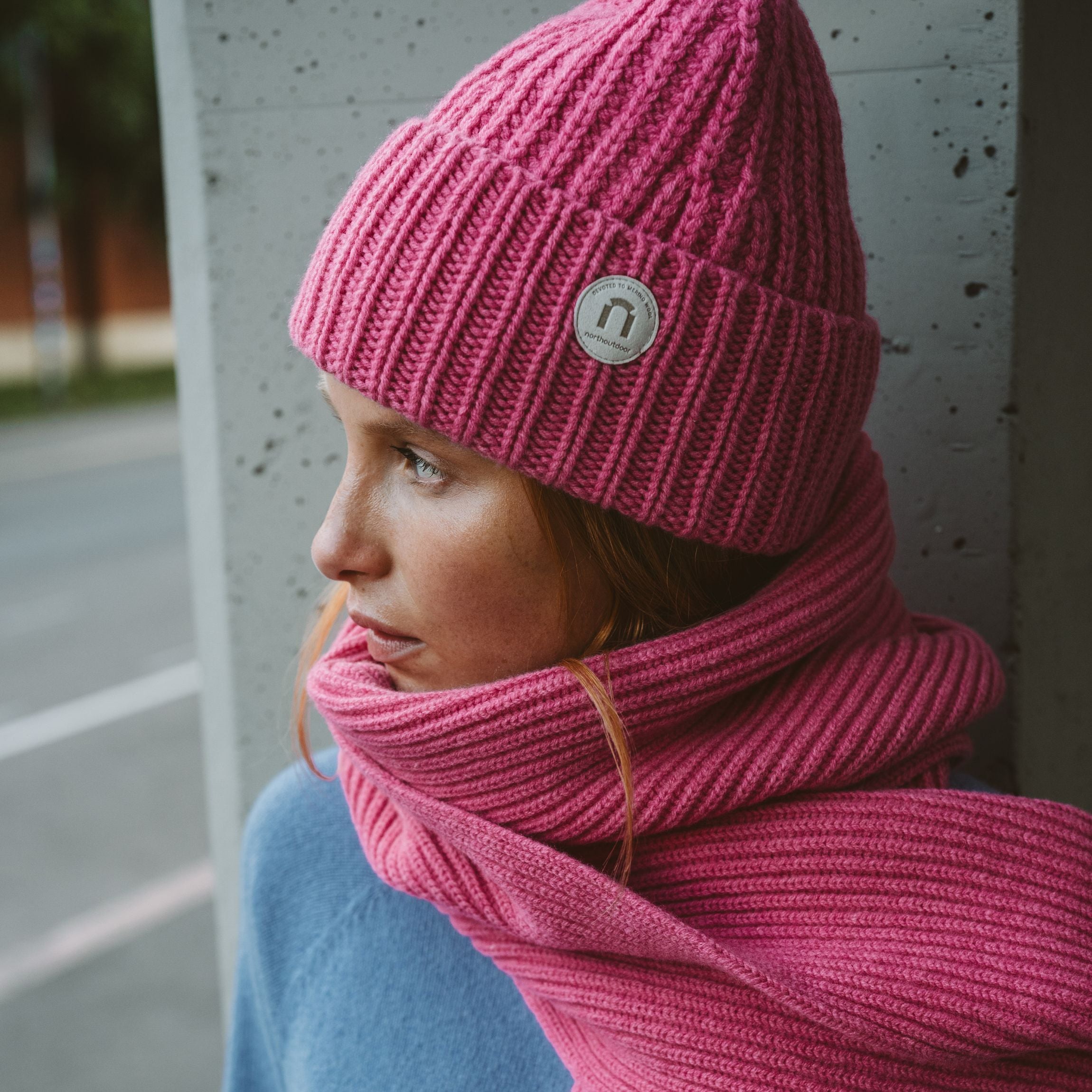 Kaisla merinopipo - pioninpunainen