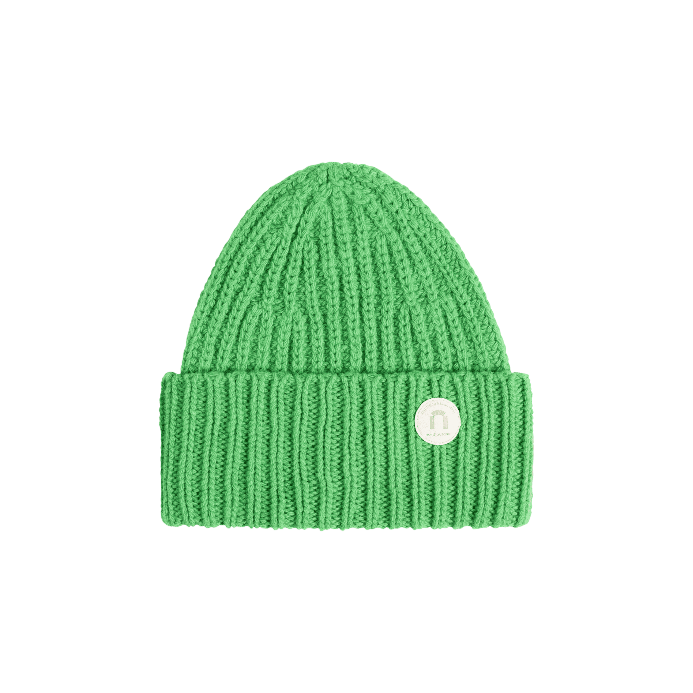 Kaisla merino beanie - apple green