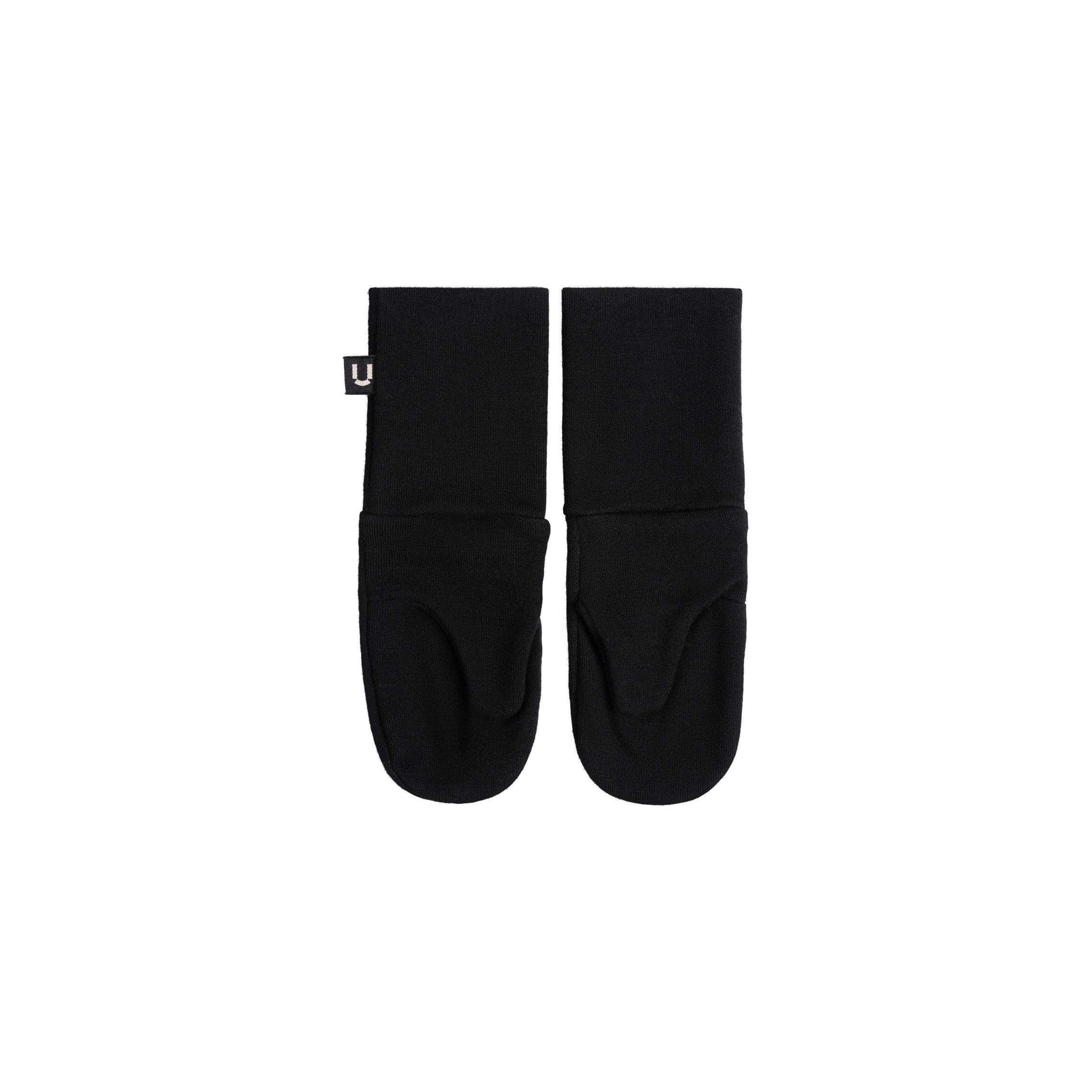 Sensitive Merino Liner Handschuhe JR - Schwarz