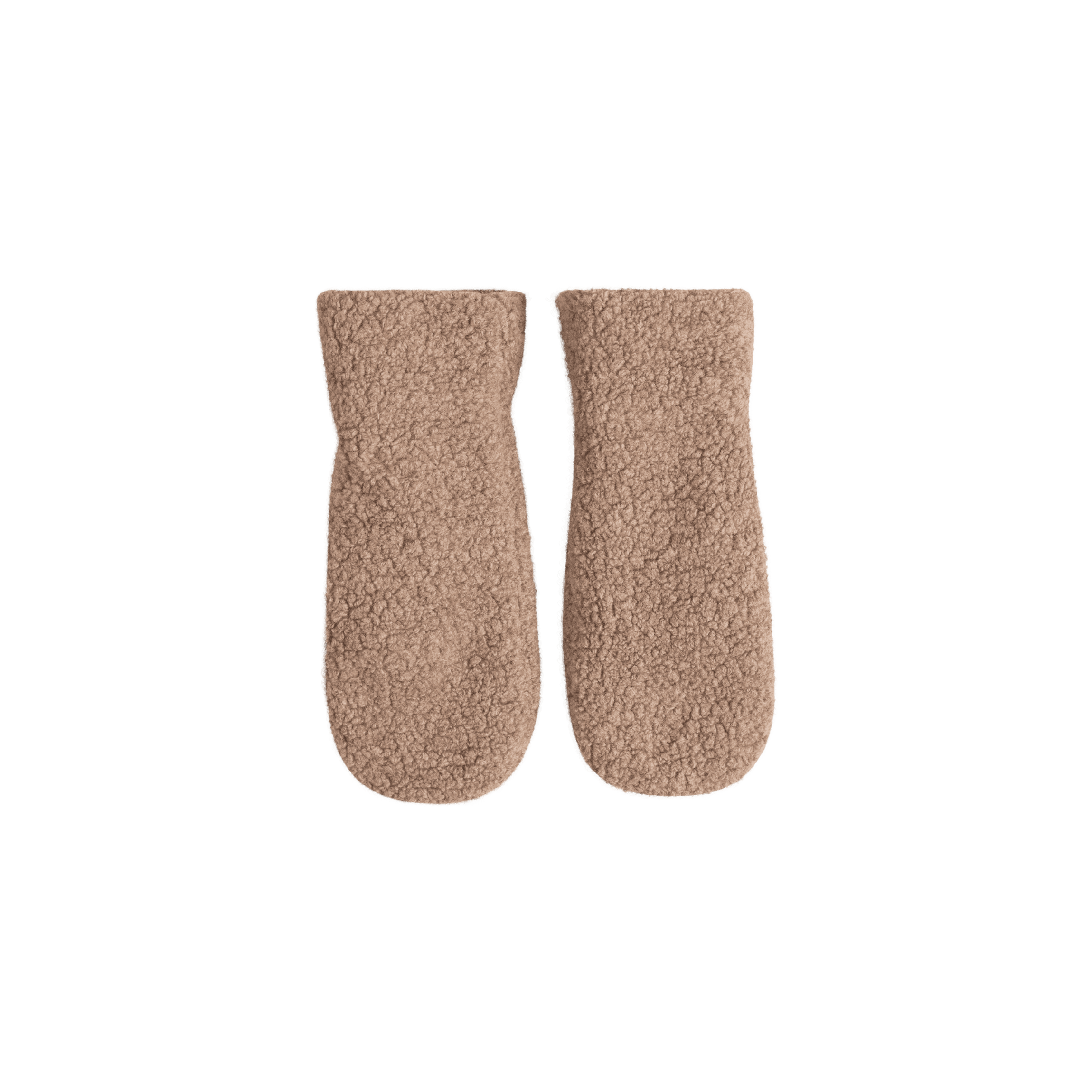 Avery vlněné fleecové palčáky - latte 