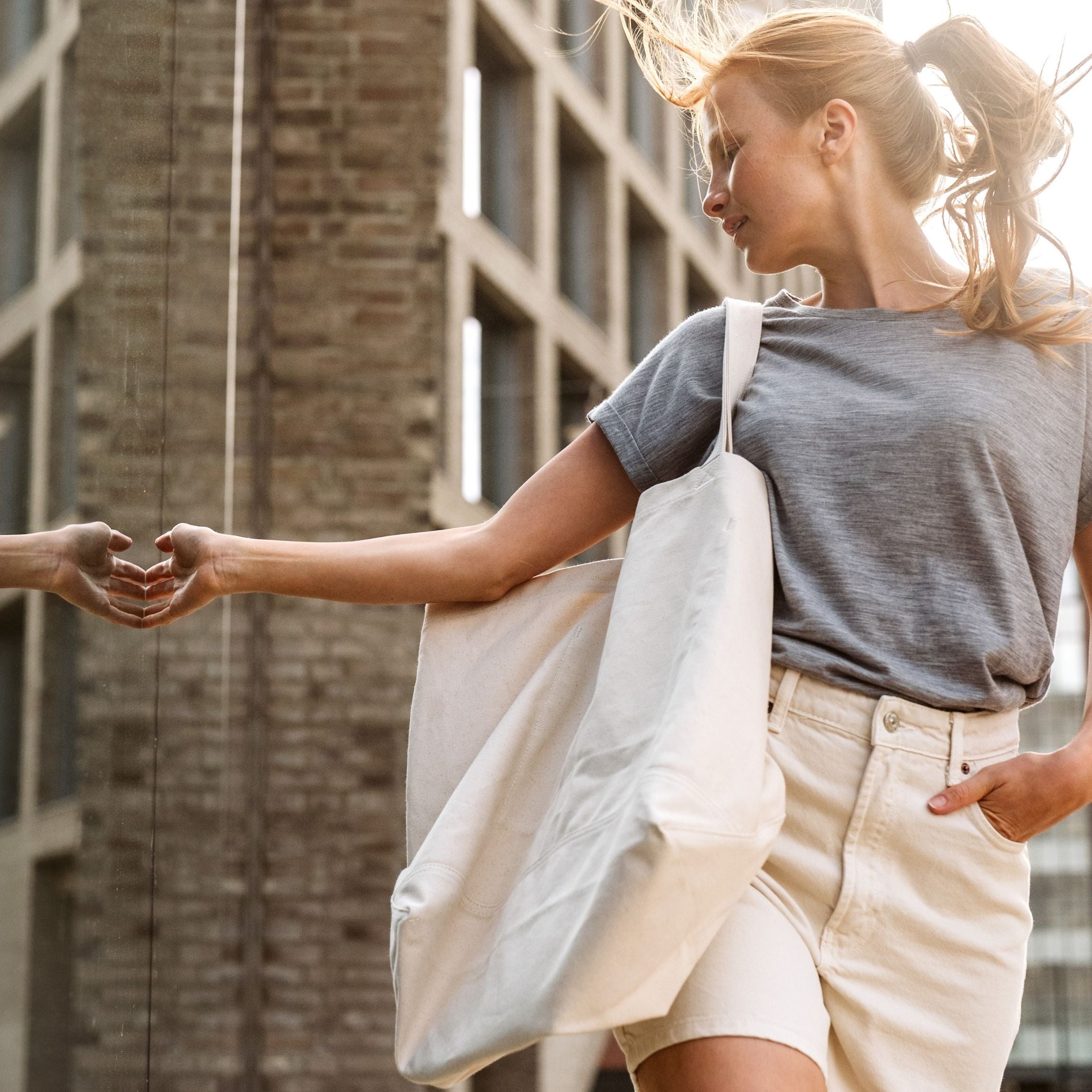 Edit merino T-paita W - meleerattu keskiharmaa