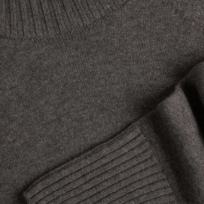 Kaamos tröja i merinoull för män - mörkgrå