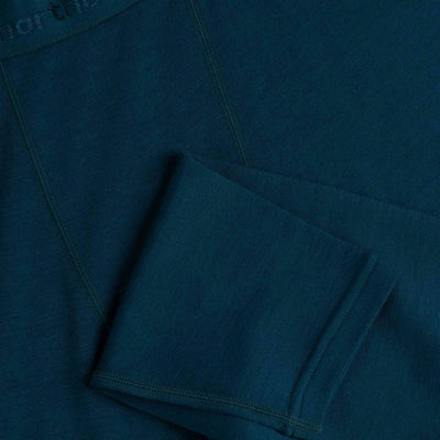 Sensitive 225 miesten aluskerroksen merinohousut - sinivihreä